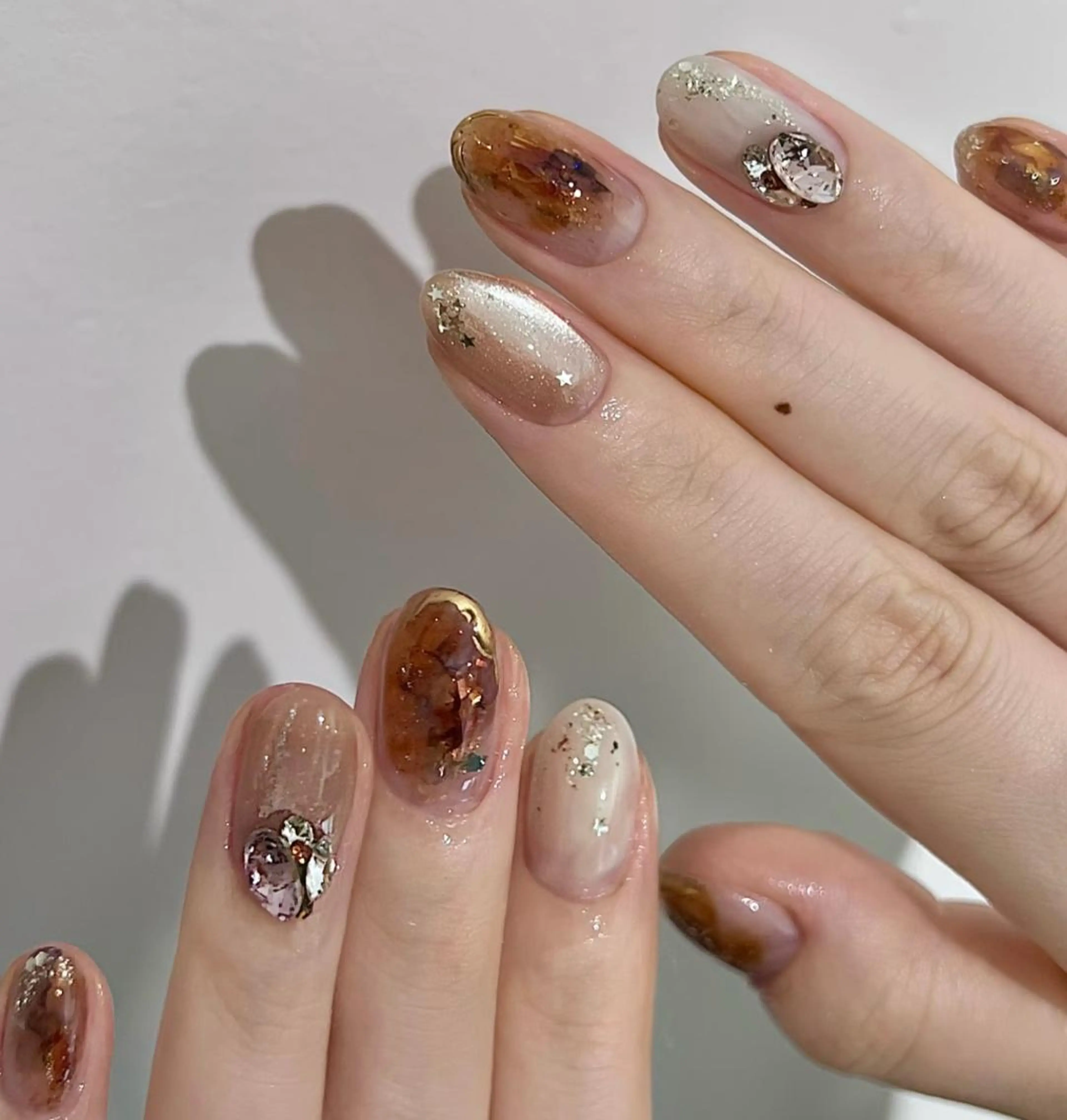 ネイル ハンドネイル ハンドケア 🍑 momo_nailのネイルデザイン