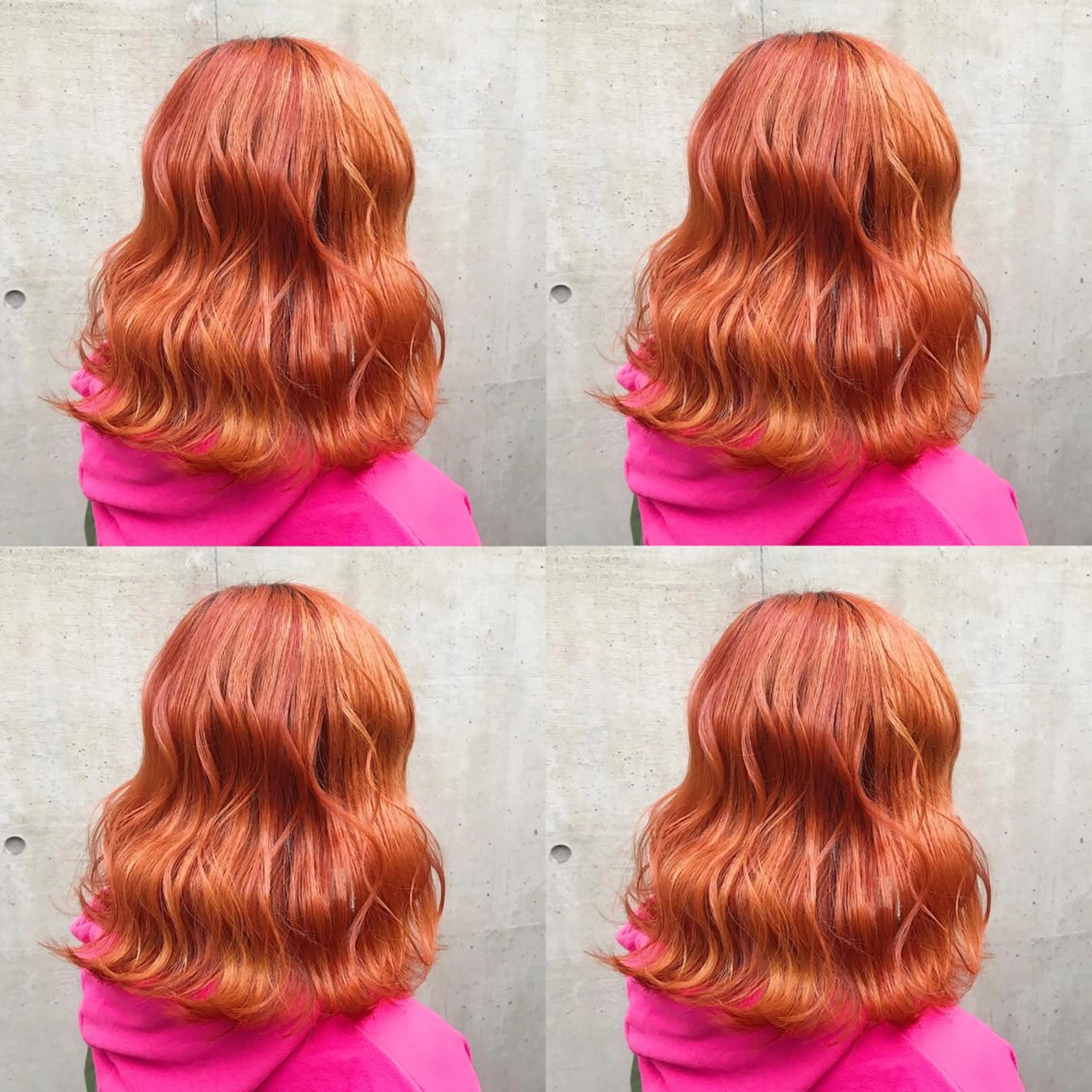 ミディアム カラー ヘアアレンジ カット ヘアカラー トリートメント TAKUMAブリーチ /切りっぱなし🪽のヘアスタイル