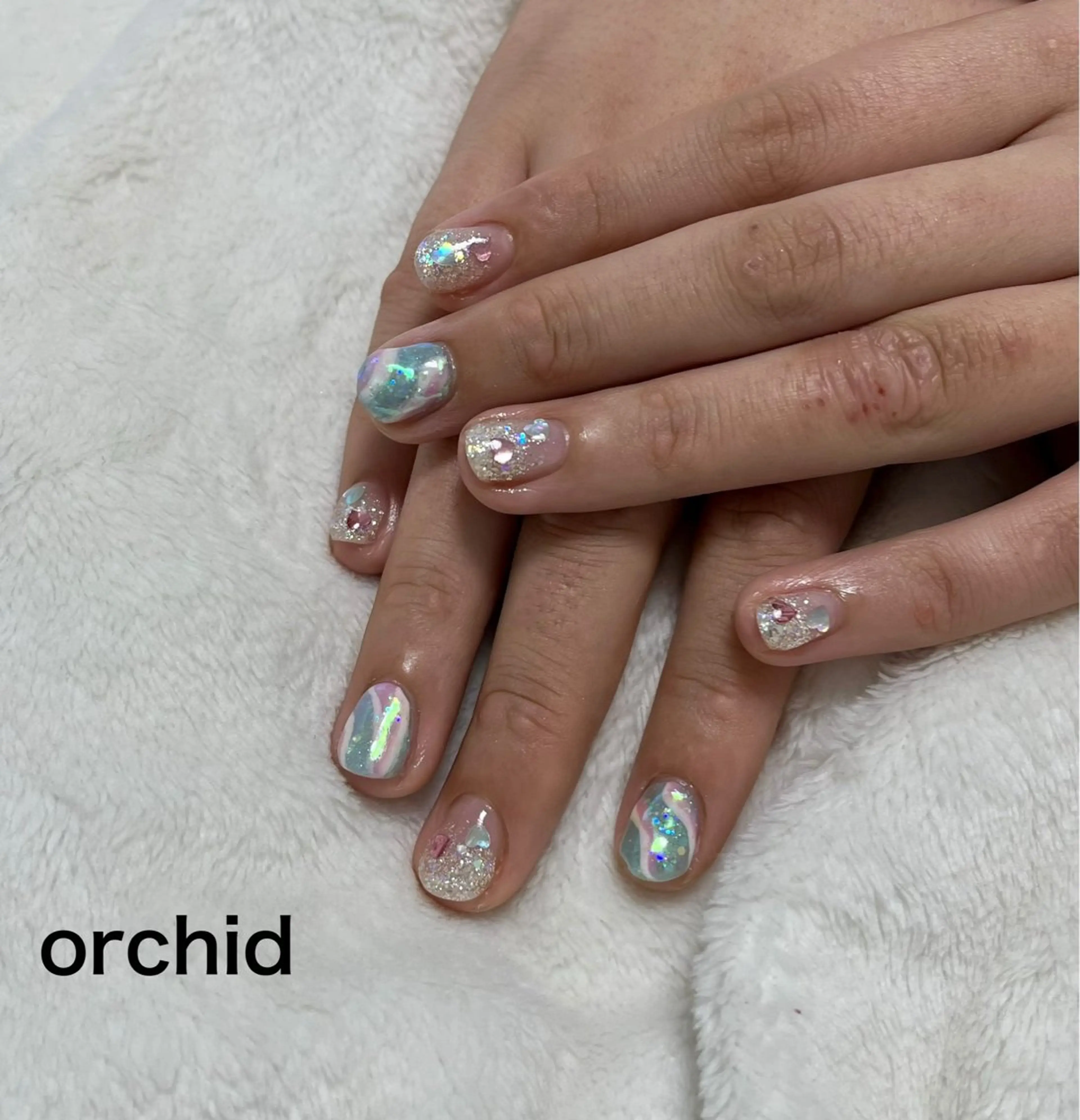 ネイル orchid ♡オーキッドのネイルデザイン
