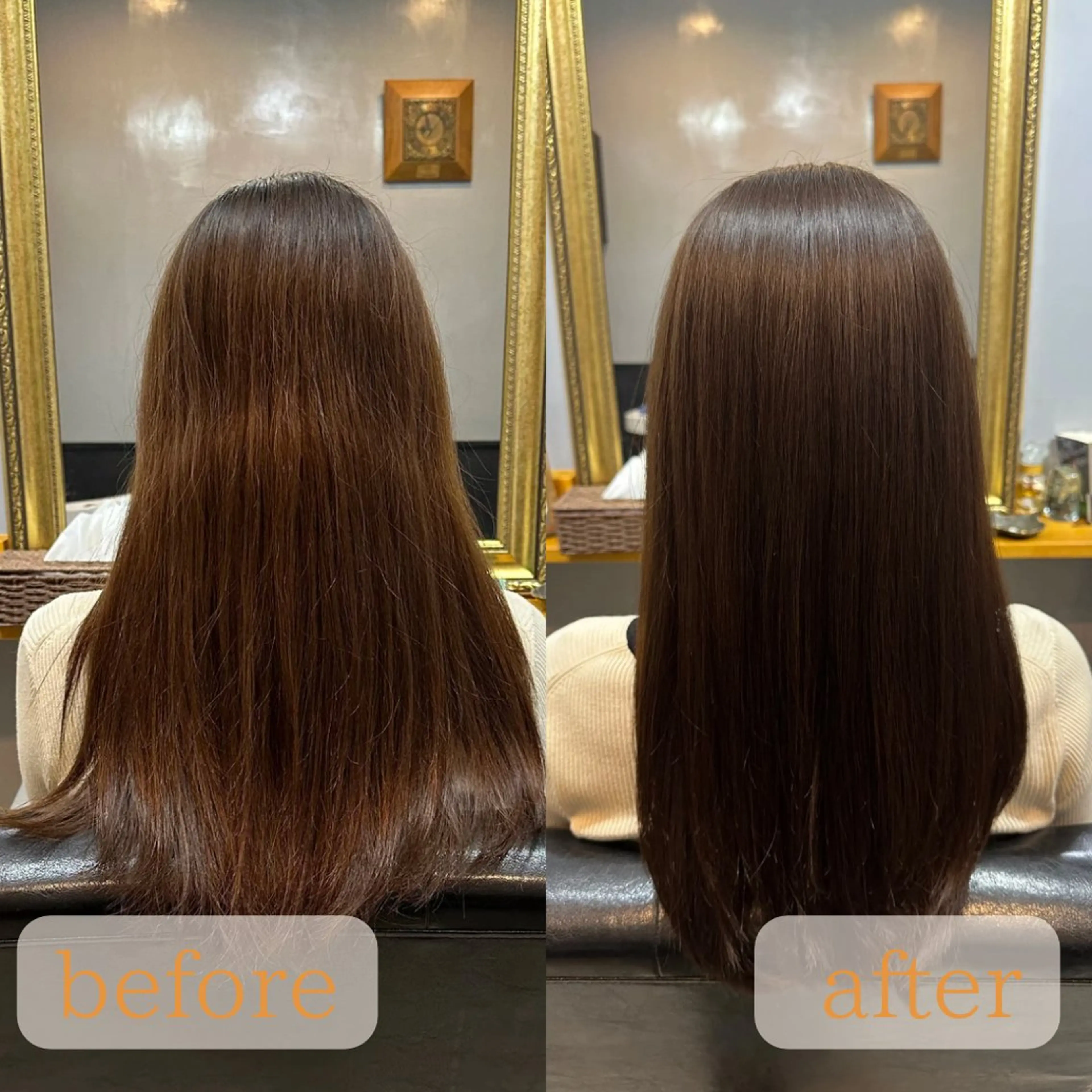 ロング カラー 渡辺俊介 暗髪カラー /美髪矯正/髪質改善のヘアスタイル