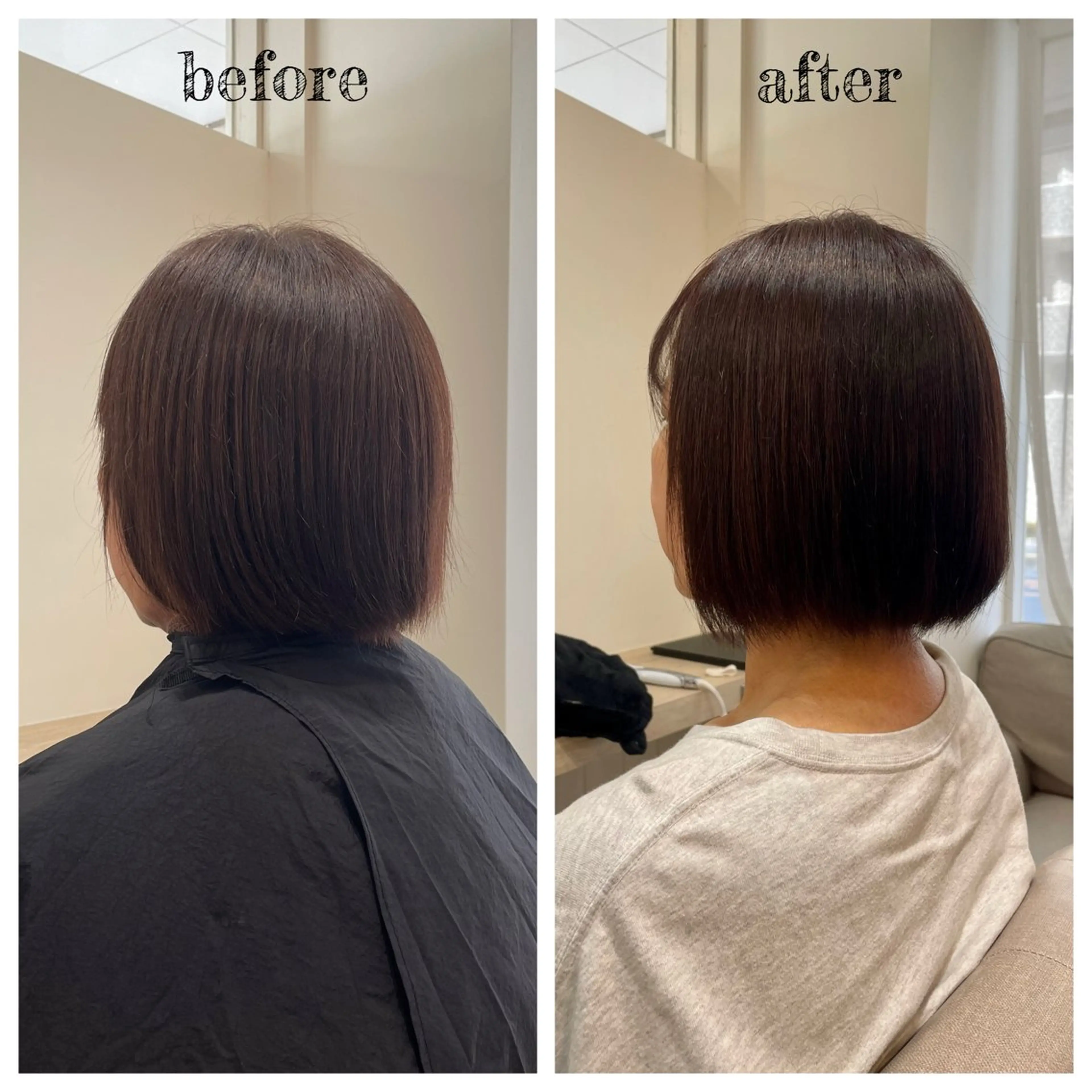 ショート カラー ブラウンカラー ピンクカラー ピンクブラウン ヘアカラー PutiLuca 浅川のヘアスタイル