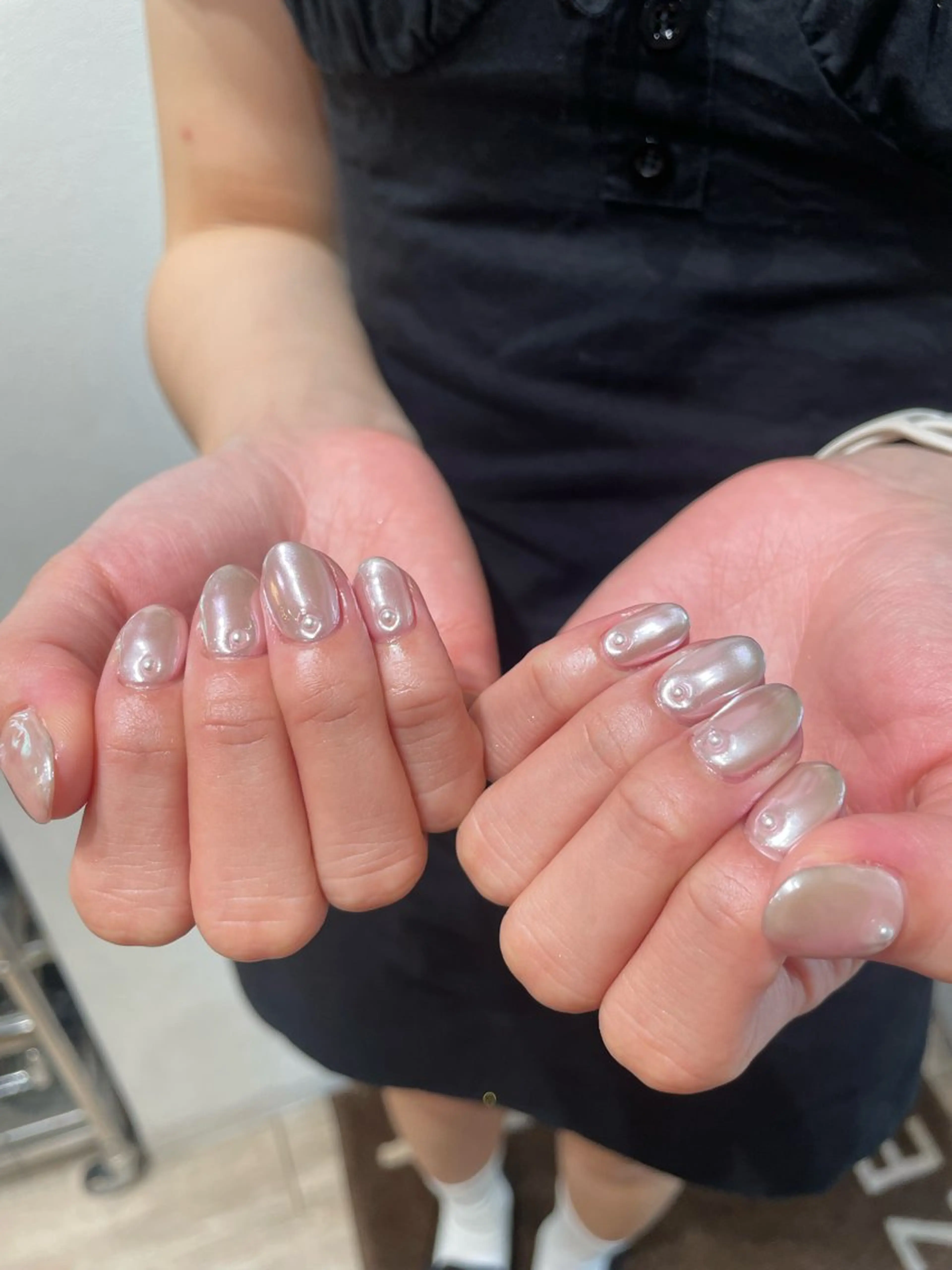 ネイル オーロラネイル ｺﾄﾐ【メンズ特化】 女子ウケ提案🫶🏻のヘアスタイル