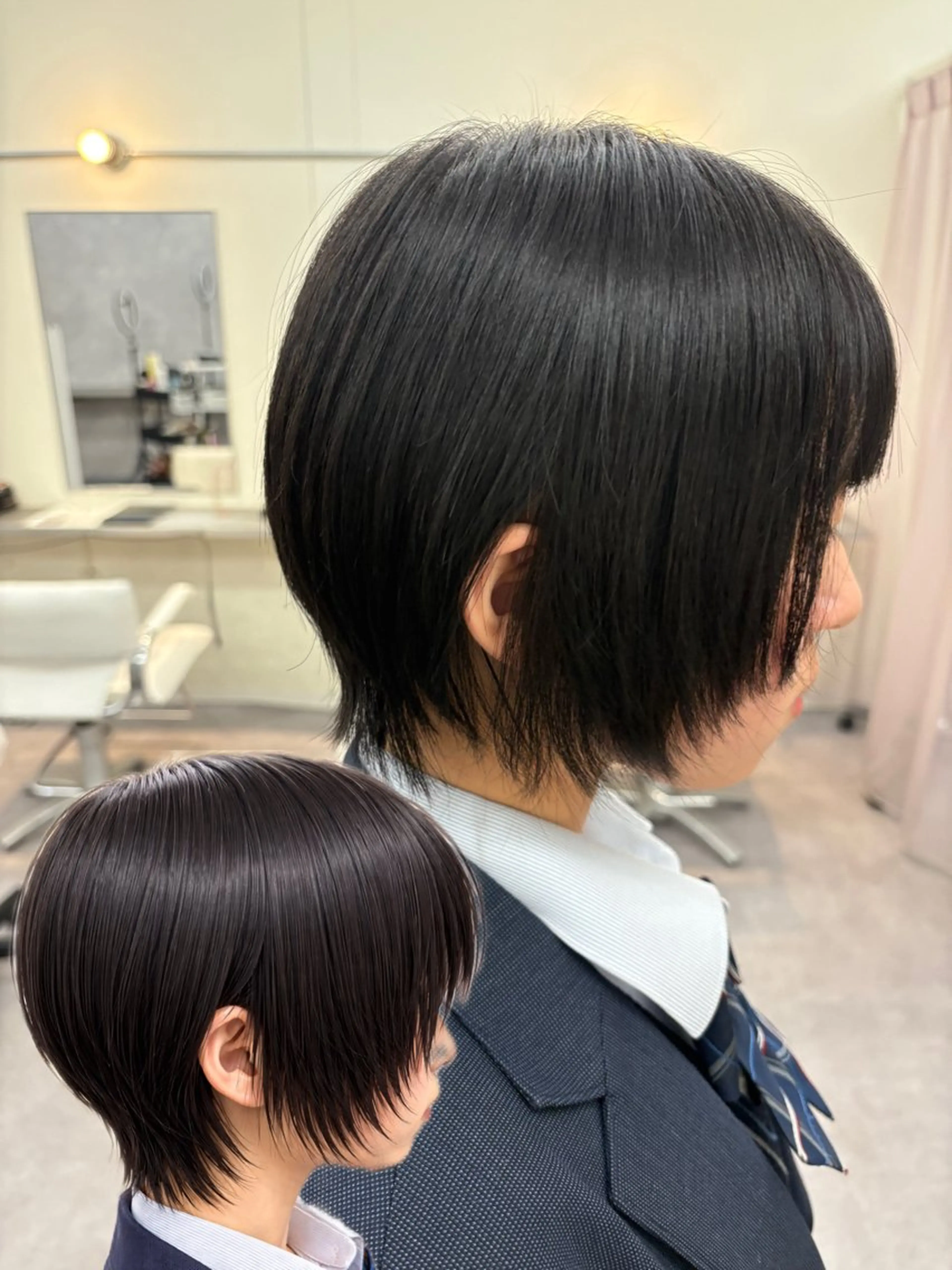 ショート ショートヘア ウルフカット カット 西澤 綺羅のヘアスタイル