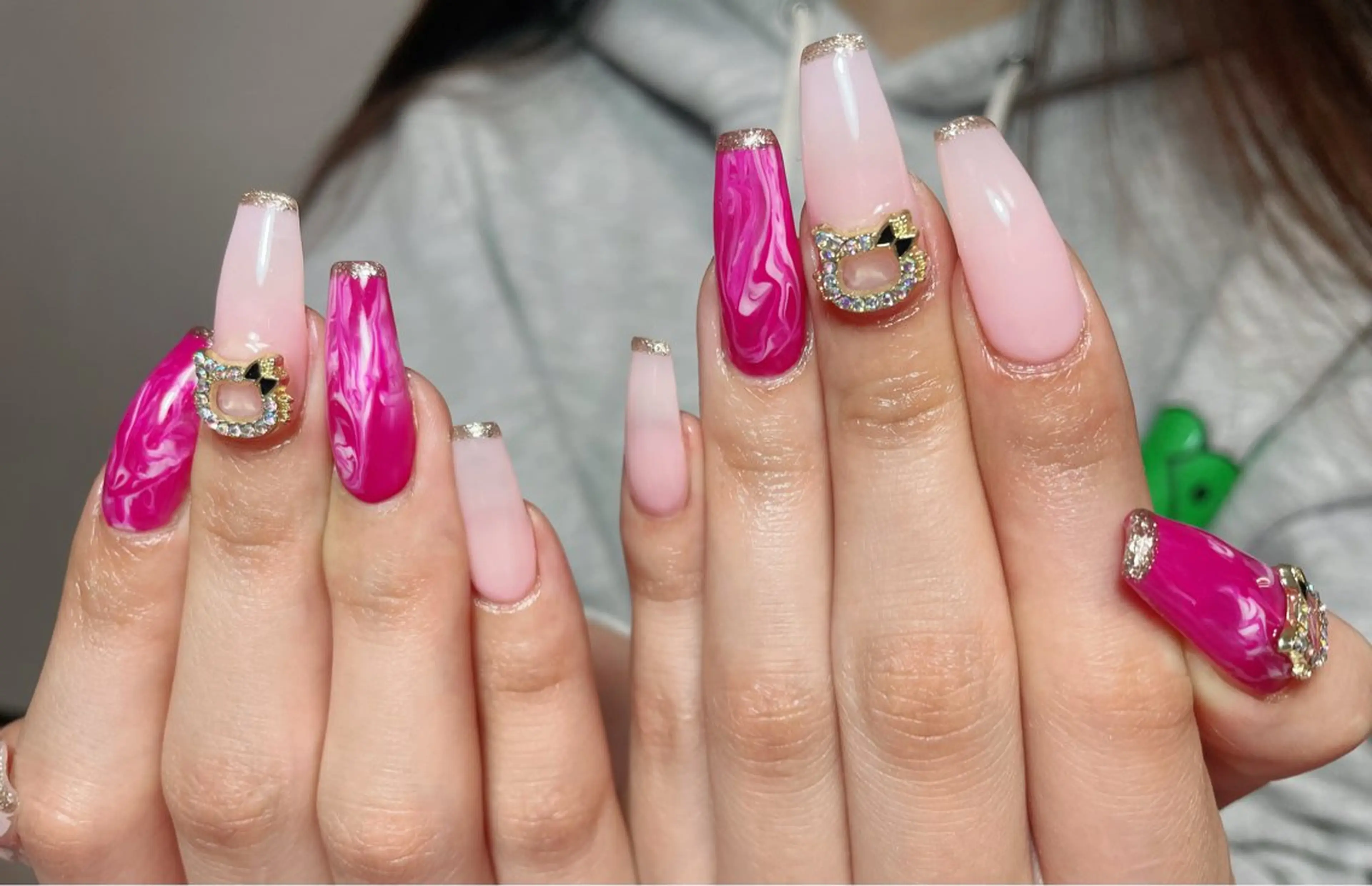 ネイル ハンドネイル Lovely JURIのネイルデザイン