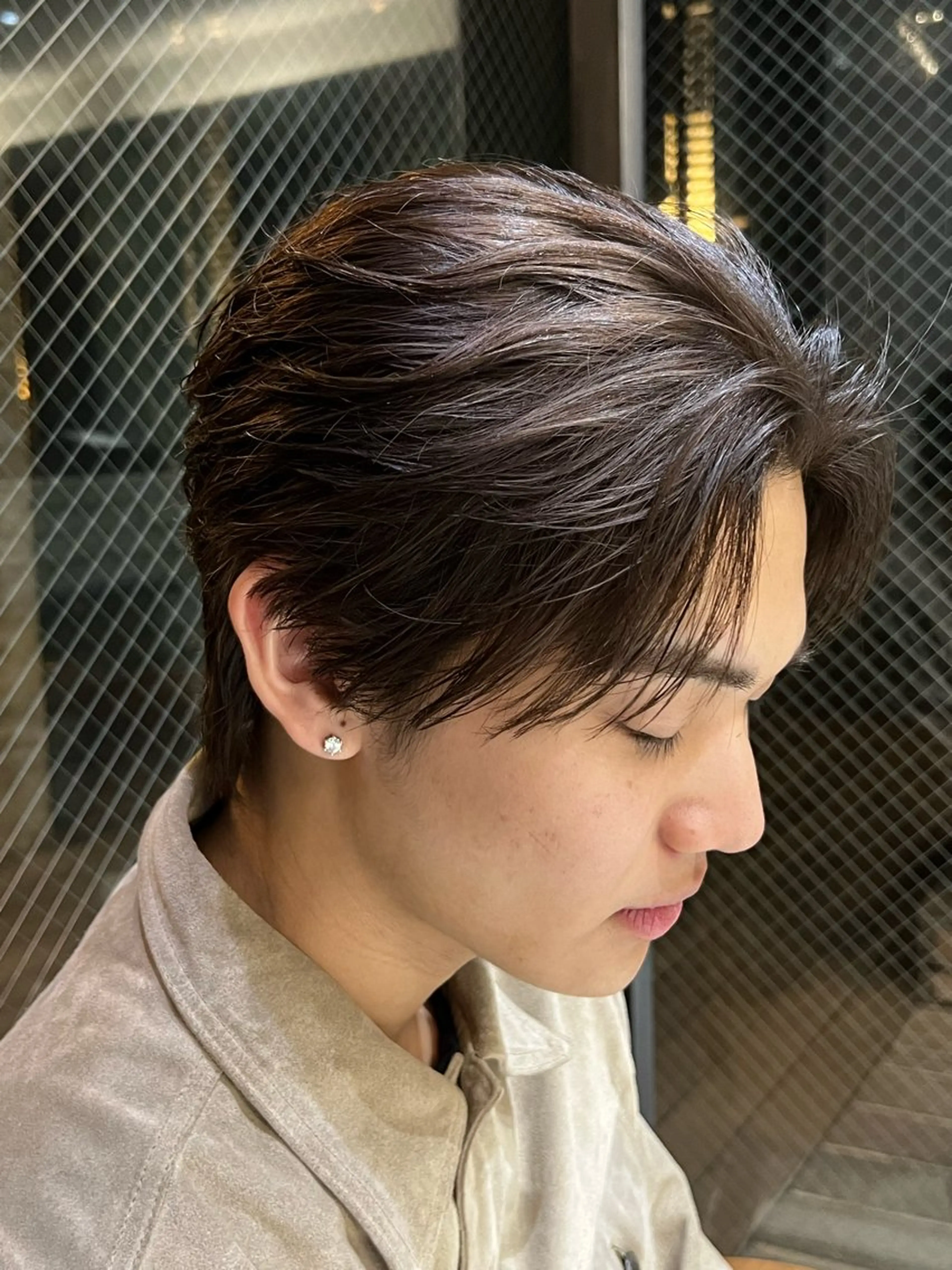 ショート パーマ メンズ フェザーパーマ メンズパーマ カット パーマ トリートメント ケンシロウ メンズパーマ特化⭕️のヘアスタイル