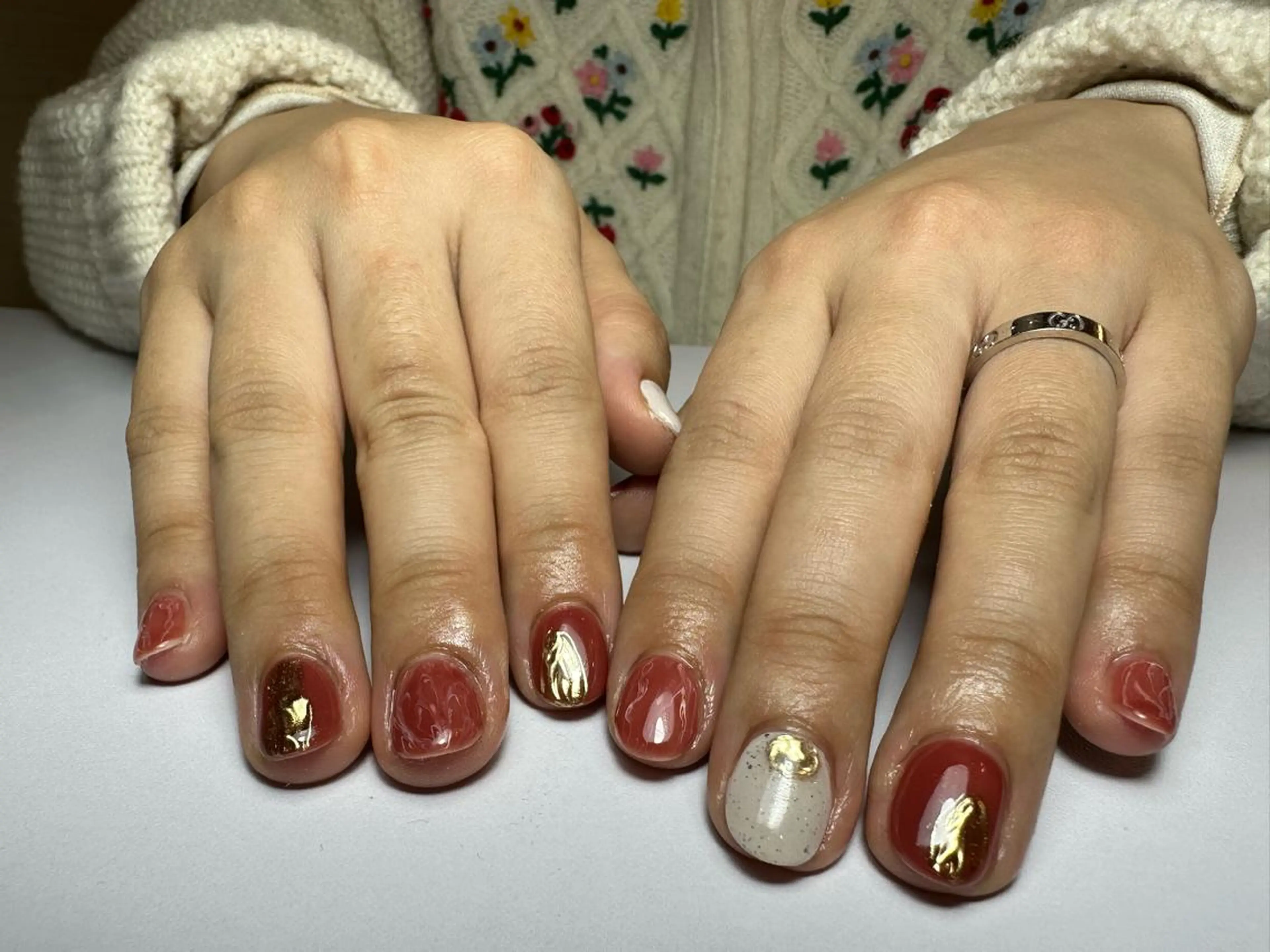 ショート shandy nailのネイルデザイン