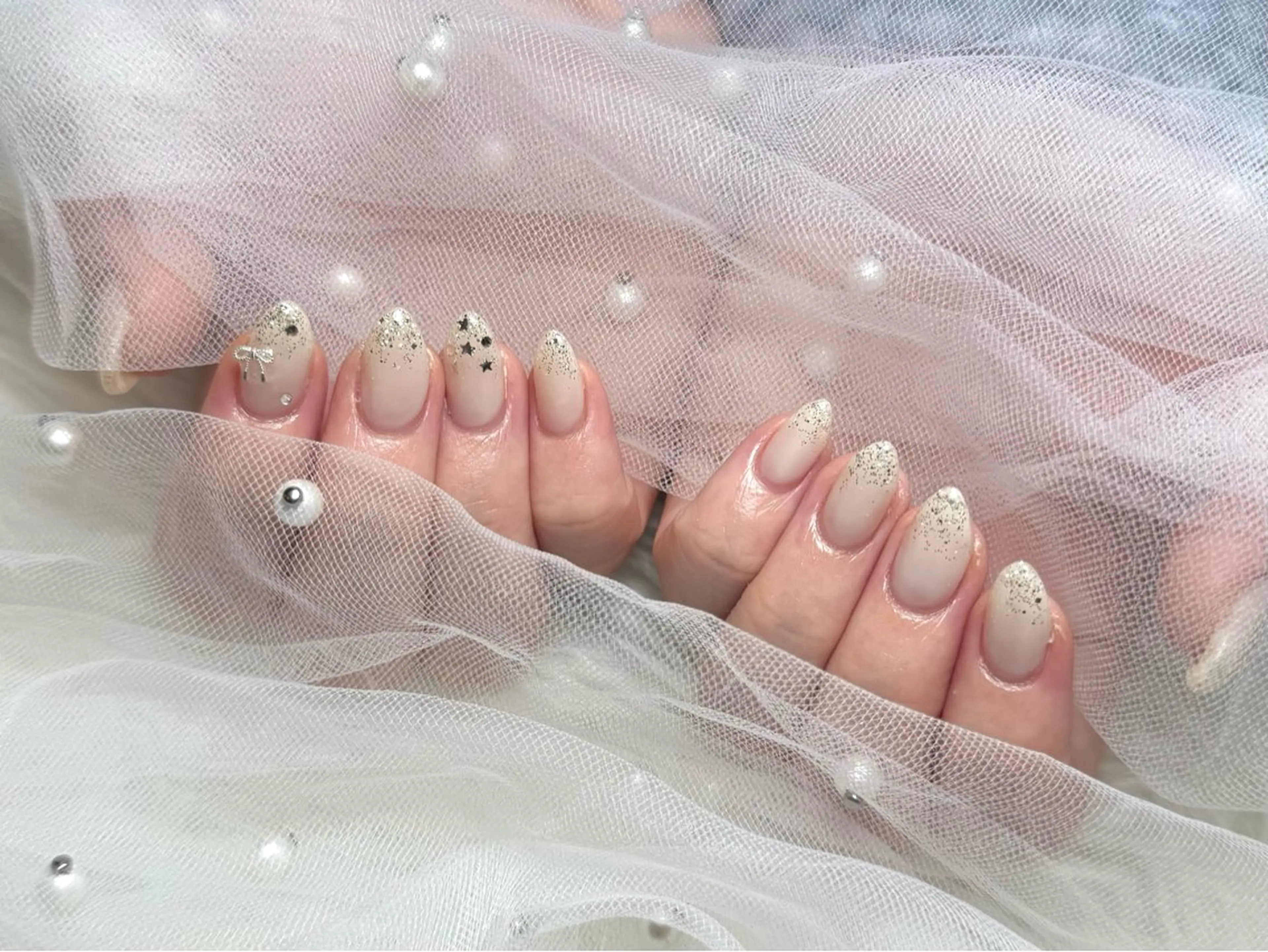 ショート ハンドネイル ハンドケア peTiT ✨️ yuzuki💞🫧のネイルデザイン