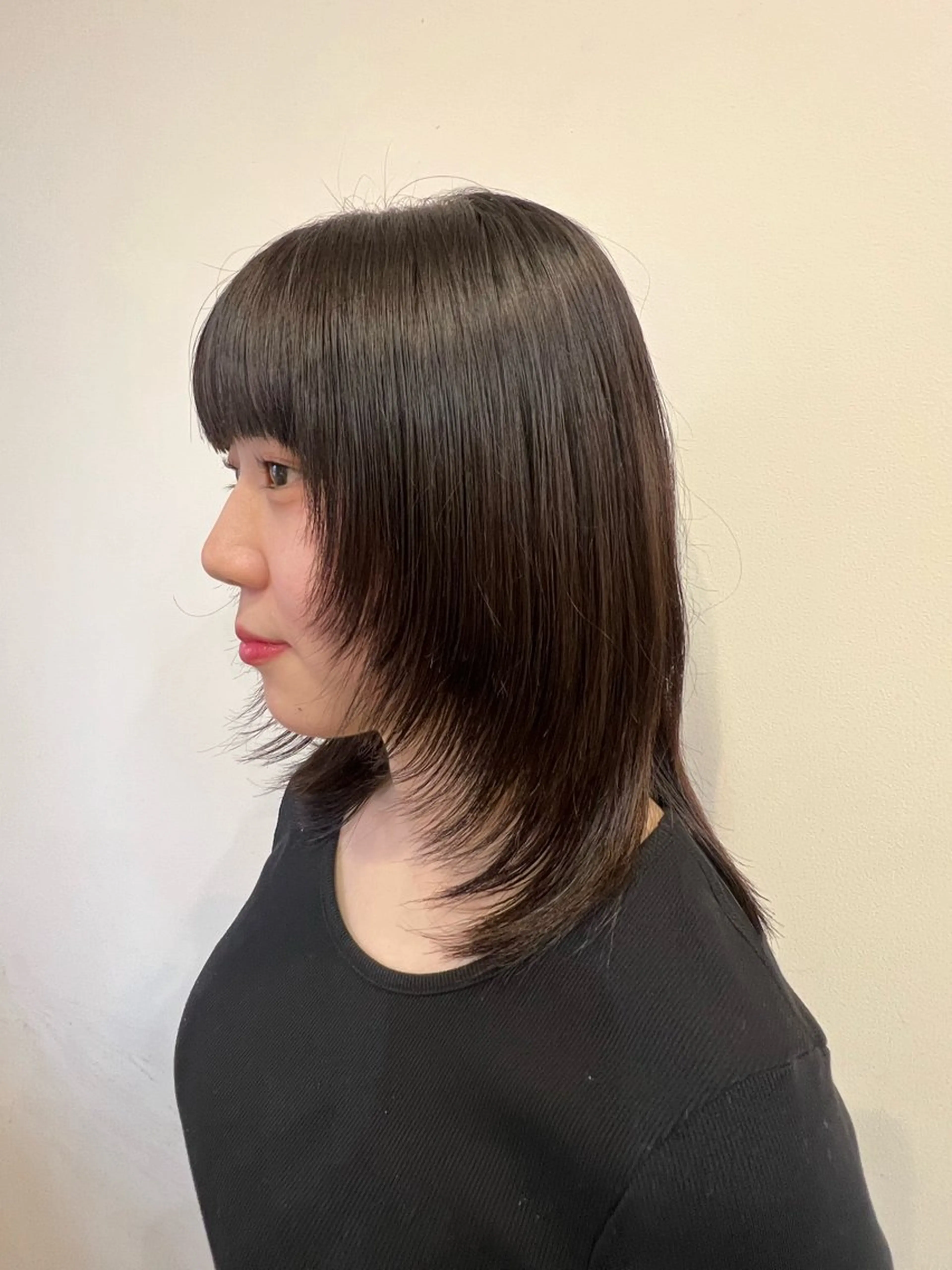 ミディアム 上村 音寧のヘアスタイル