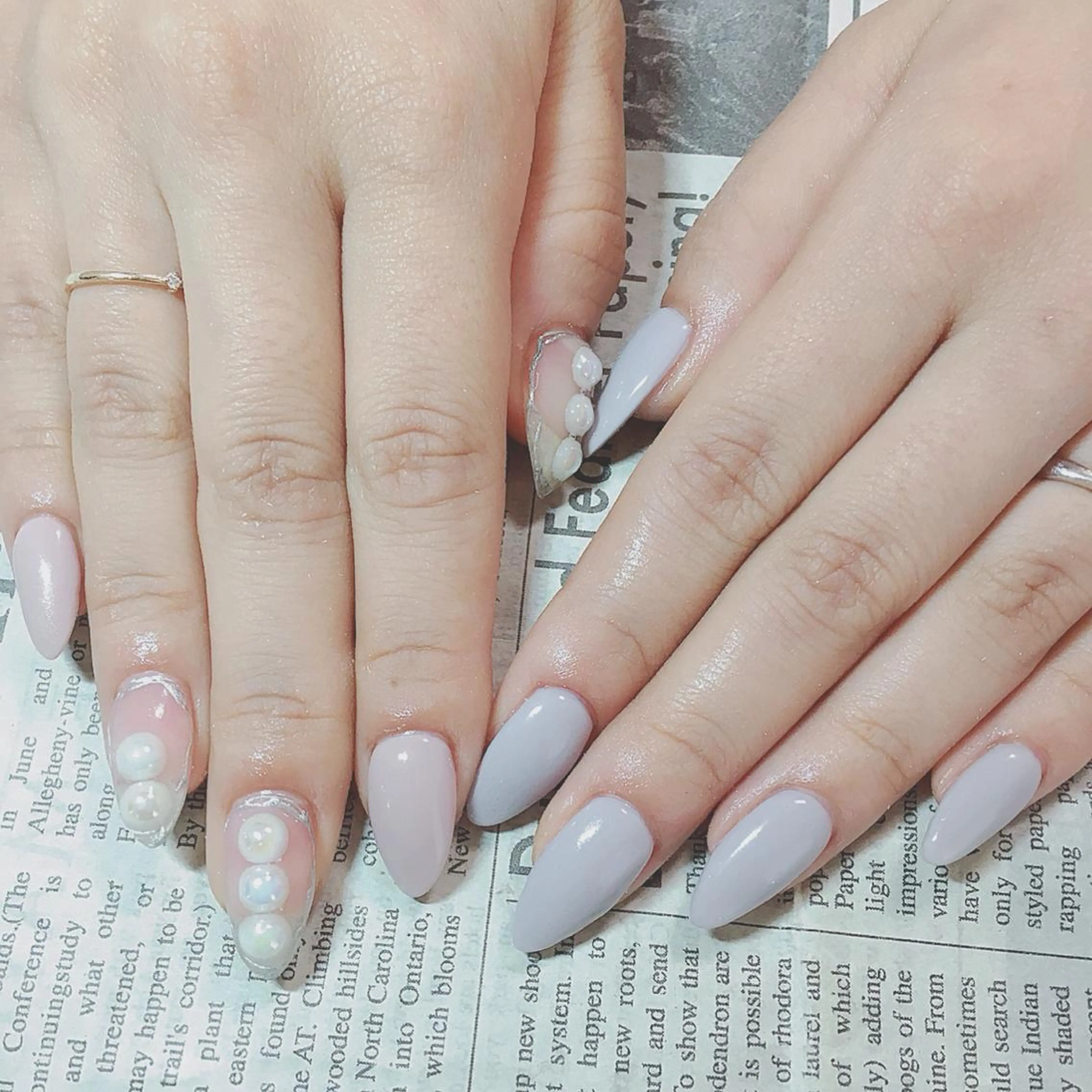 ネイル ハンドネイル ハンドケア 森山 舞のネイルデザイン