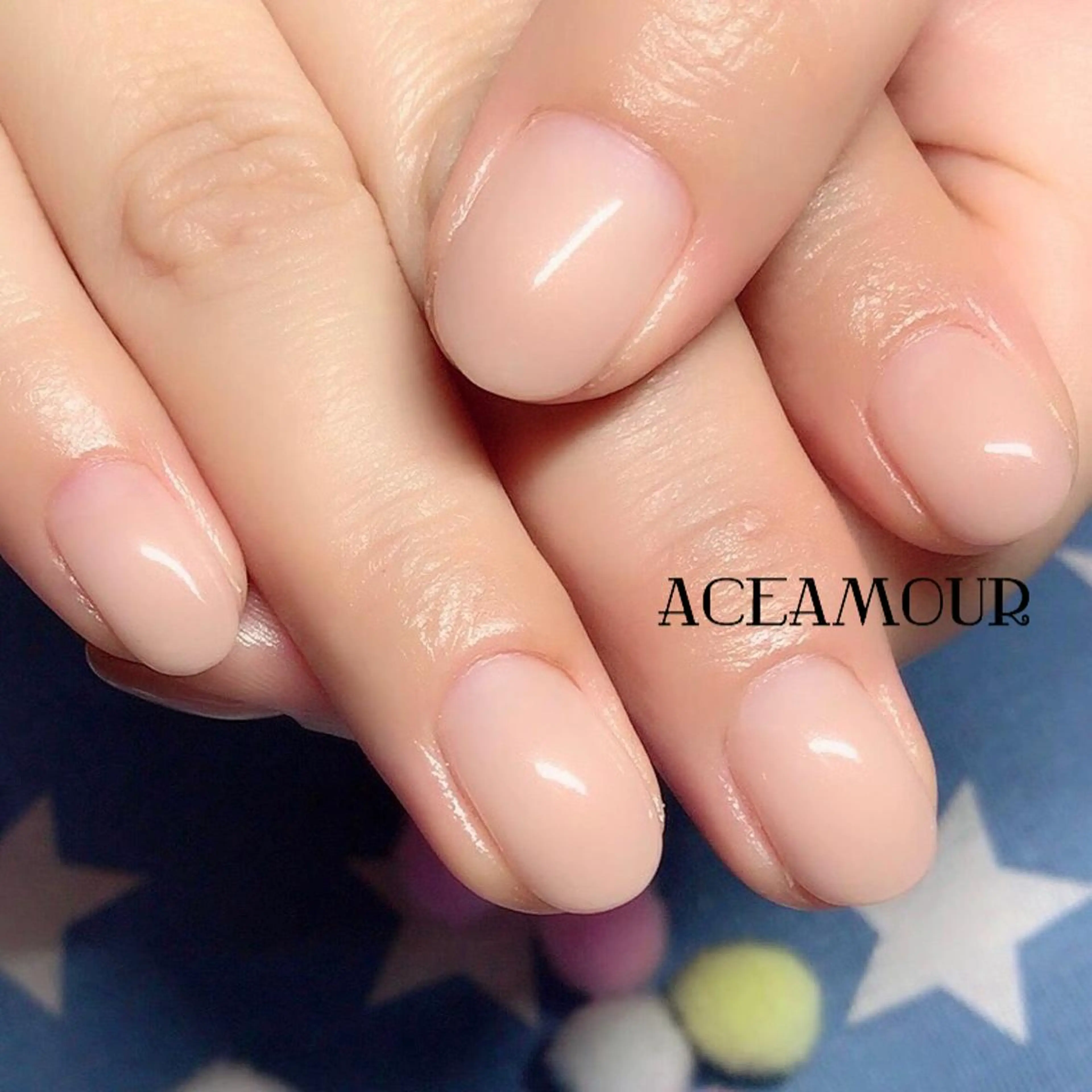 ネイル グラデーション ネイル/耳つぼ /新ホワイトニングのネイルデザイン