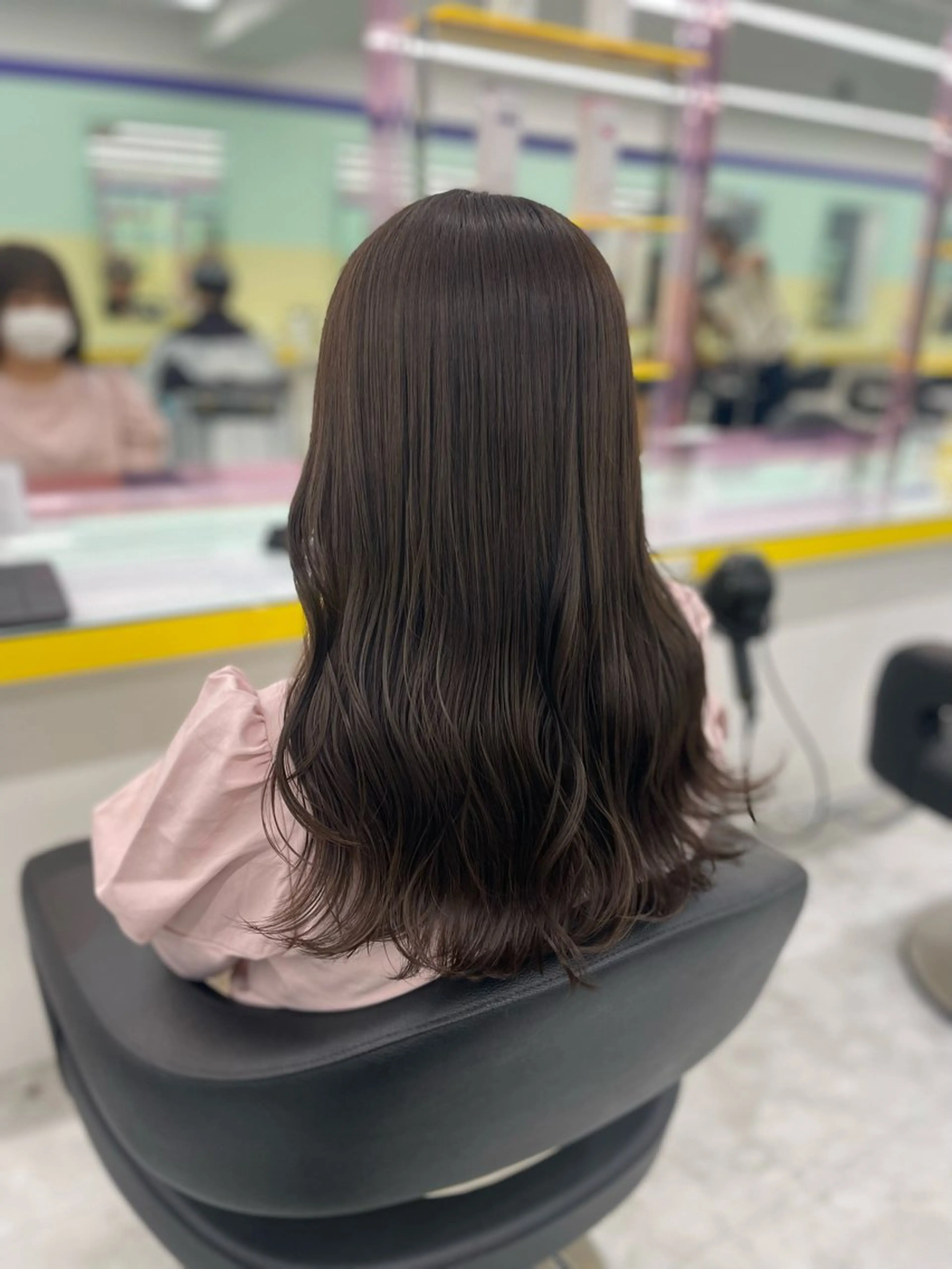 ミディアム カラー ヘアアレンジ カット ヘアカラー トリートメント 【透明感×レイヤー】 🍃RIKU🍃のヘアスタイル