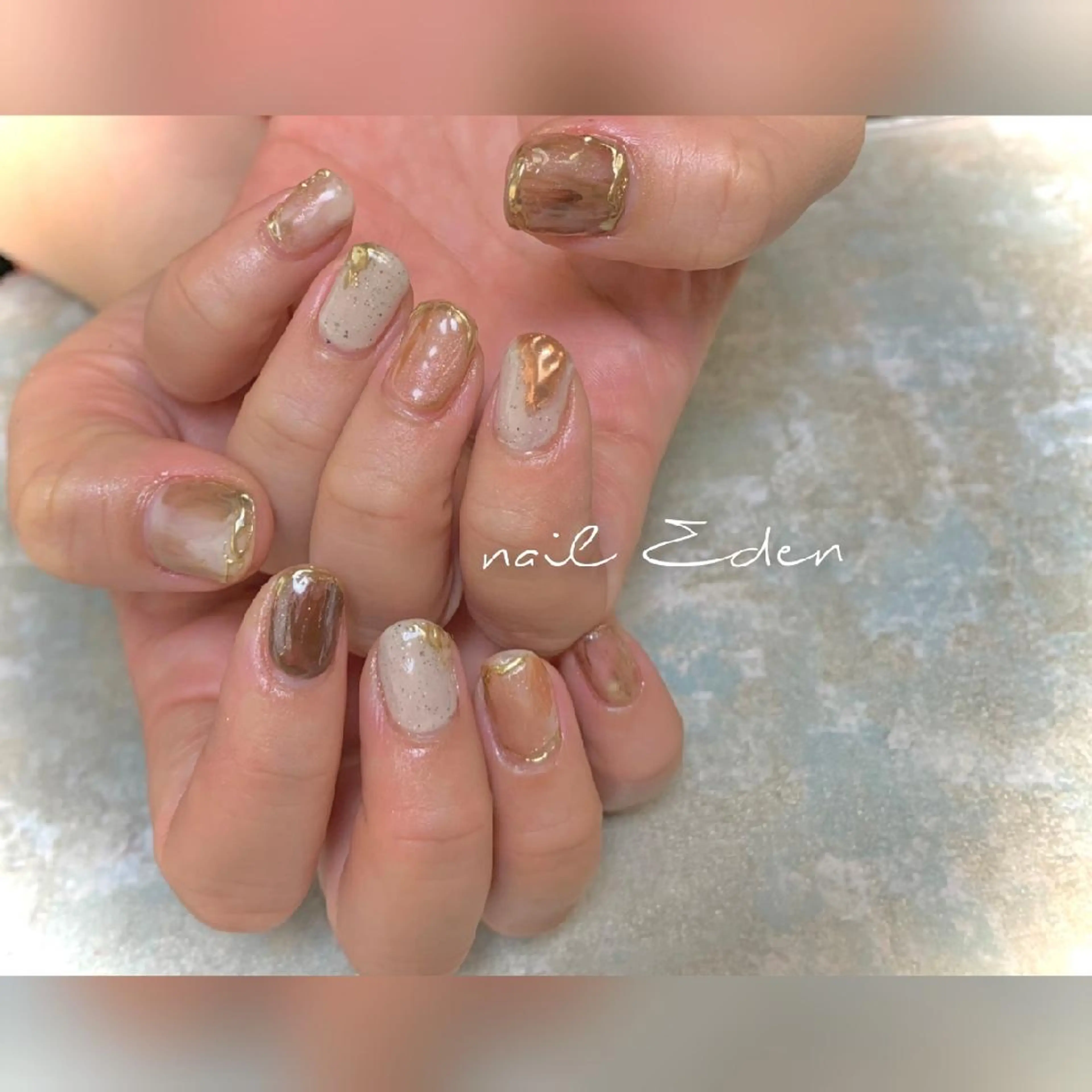 ネイル 持ち込み Eden ♾️のネイルデザイン