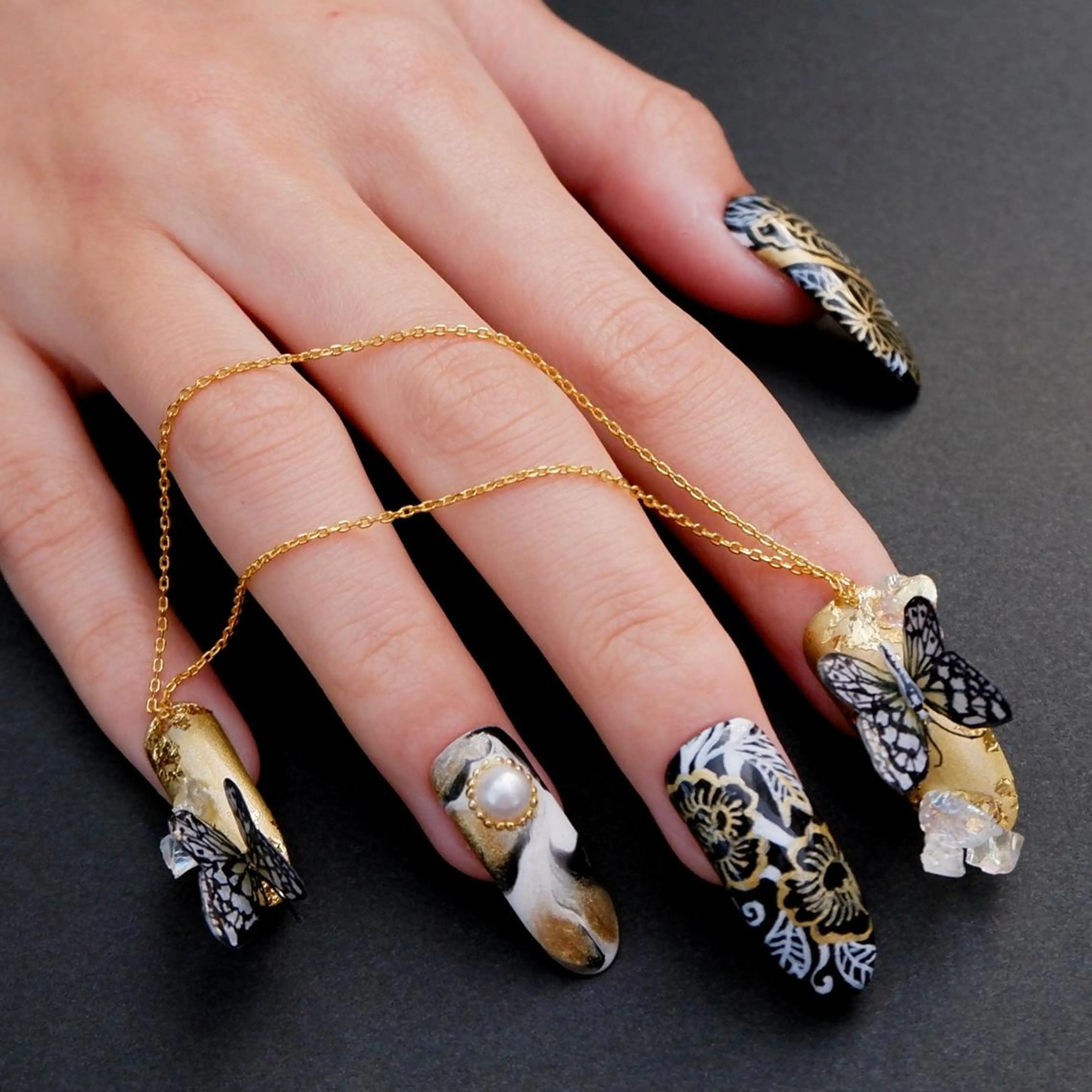 ネイル 卒業式 持ち込み ニュアンスネイル ネイルサロン ロア旧ジョリーのネイルデザイン