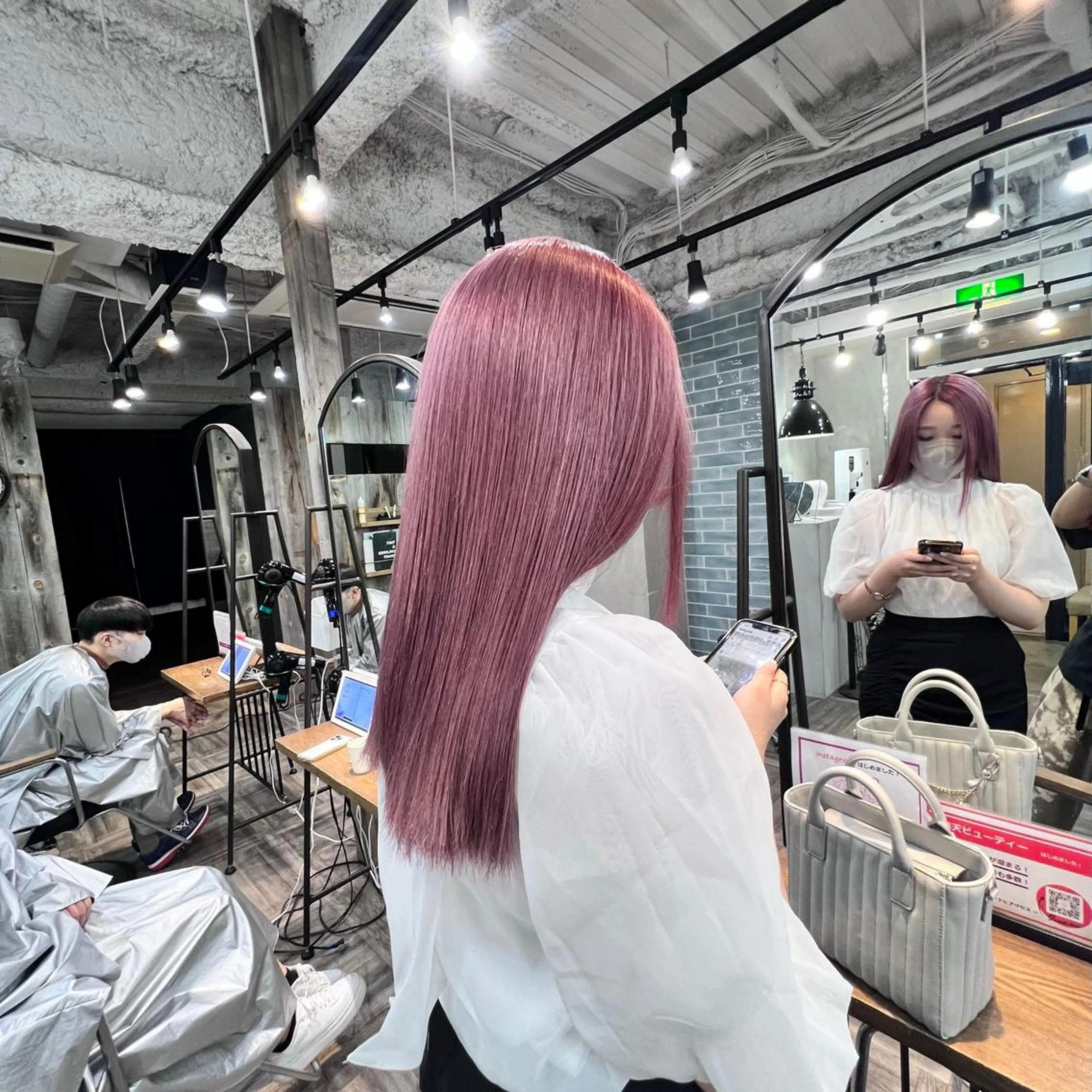 ロング カラー カット ヘアカラー トリートメント 🌕PePe　菅 タイシ🌕のヘアスタイル