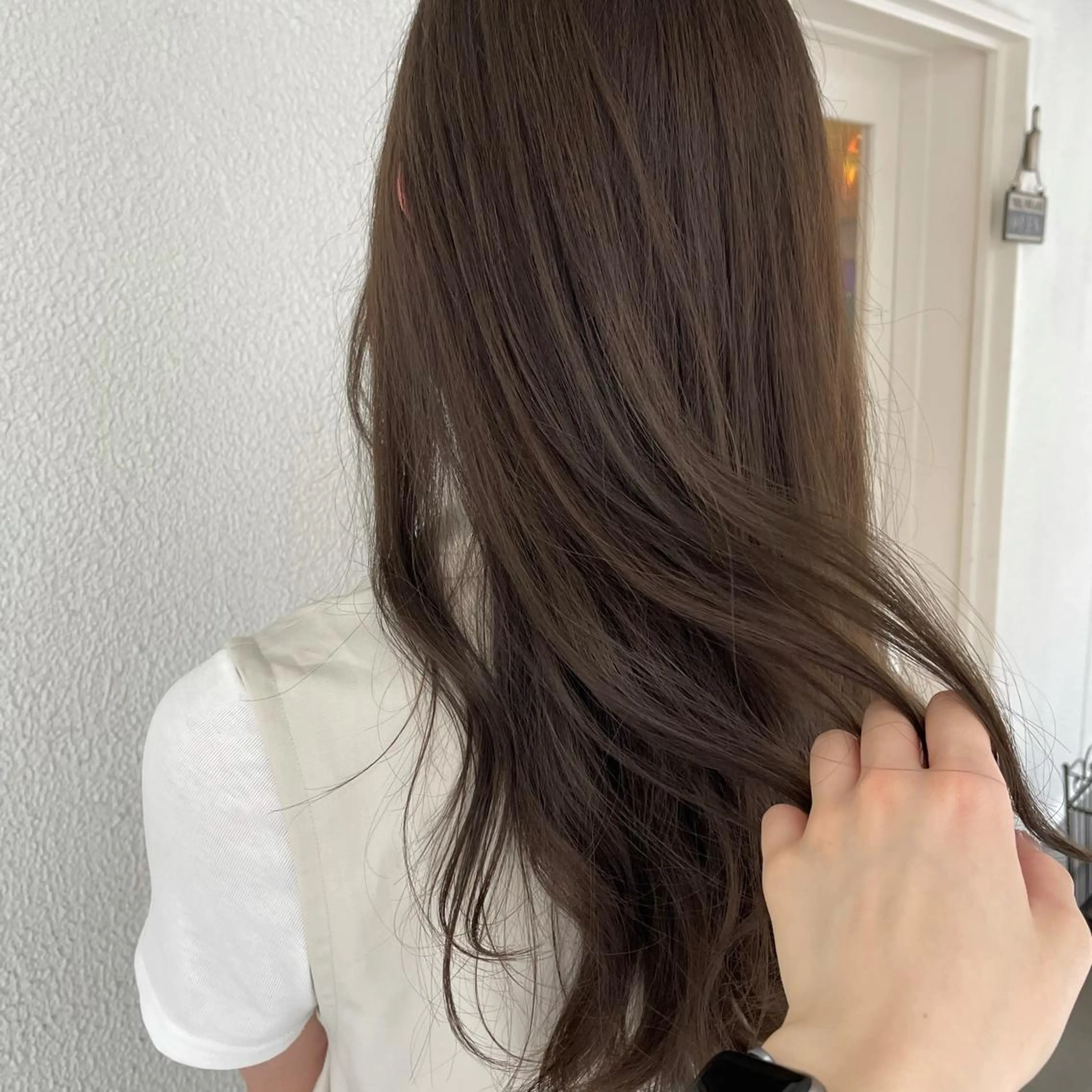 ロング カラー カット ヘアカラー トリートメント TRENCH　相澤 果歩のヘアスタイル