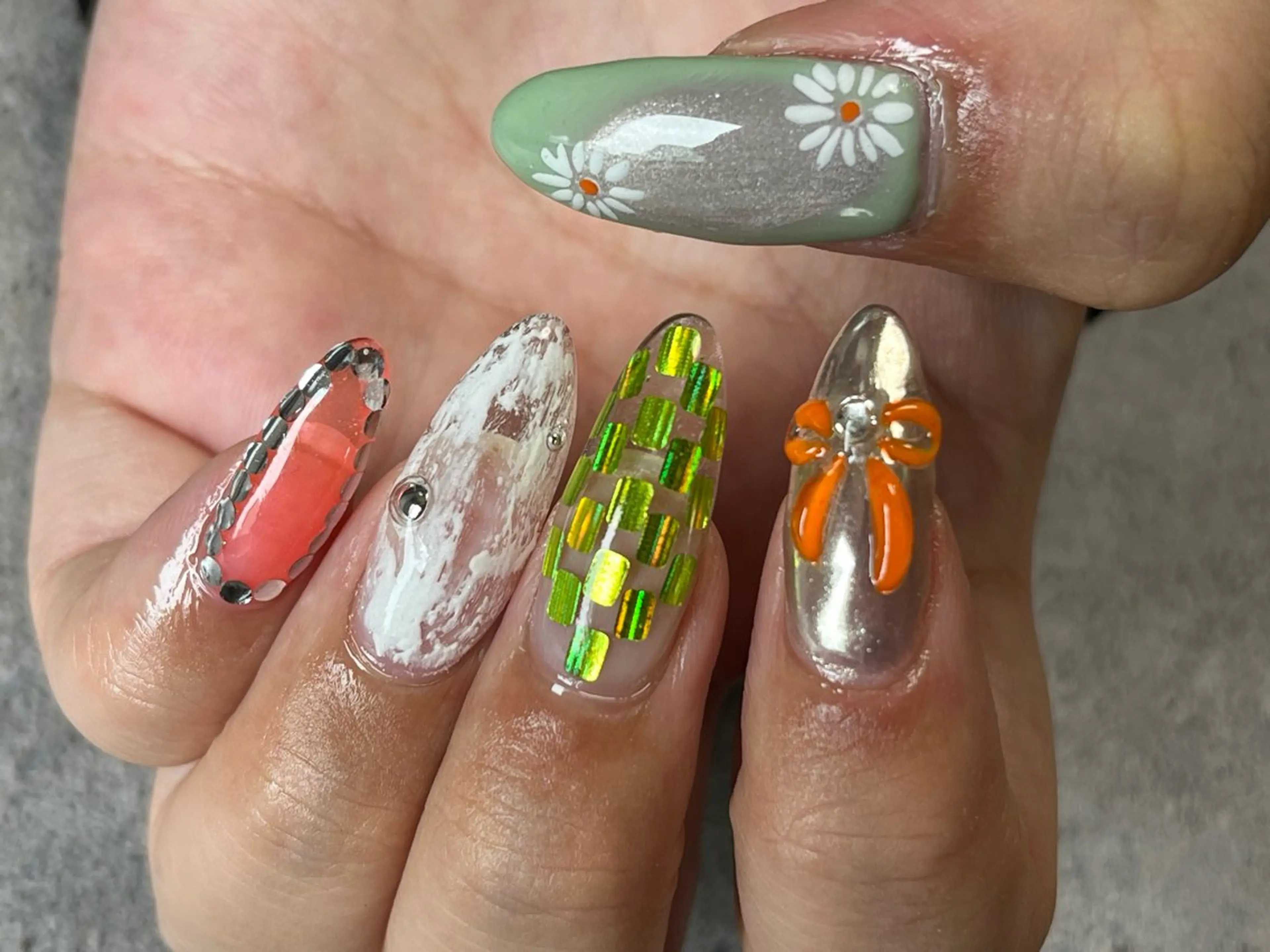 ネイル IZUMIꕤnail 堺筋本町｜心斎橋のネイルデザイン