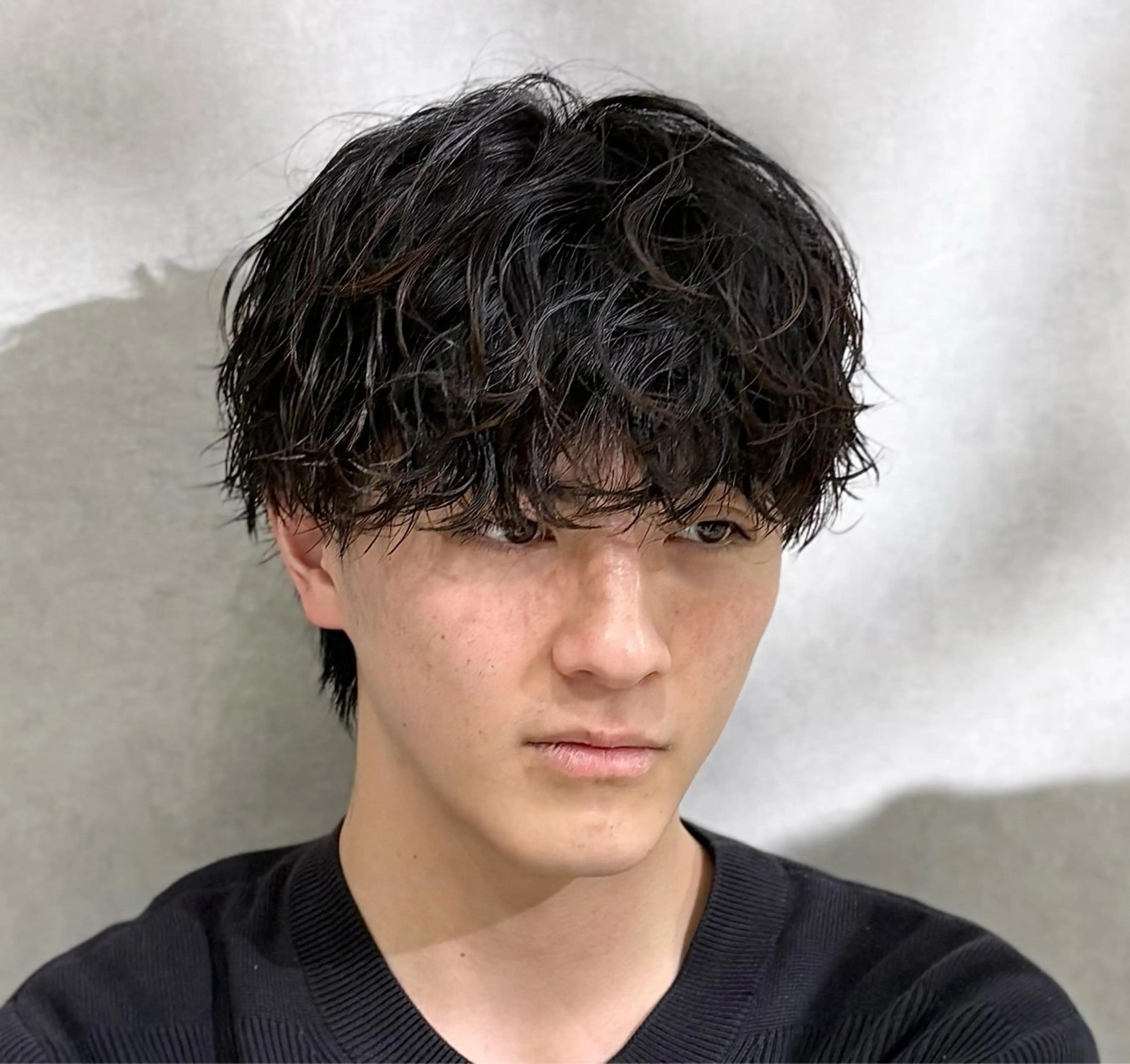 ショート パーマ メンズ カット パーマ 【メンズ特化】 池田大成✂︎のヘアスタイル