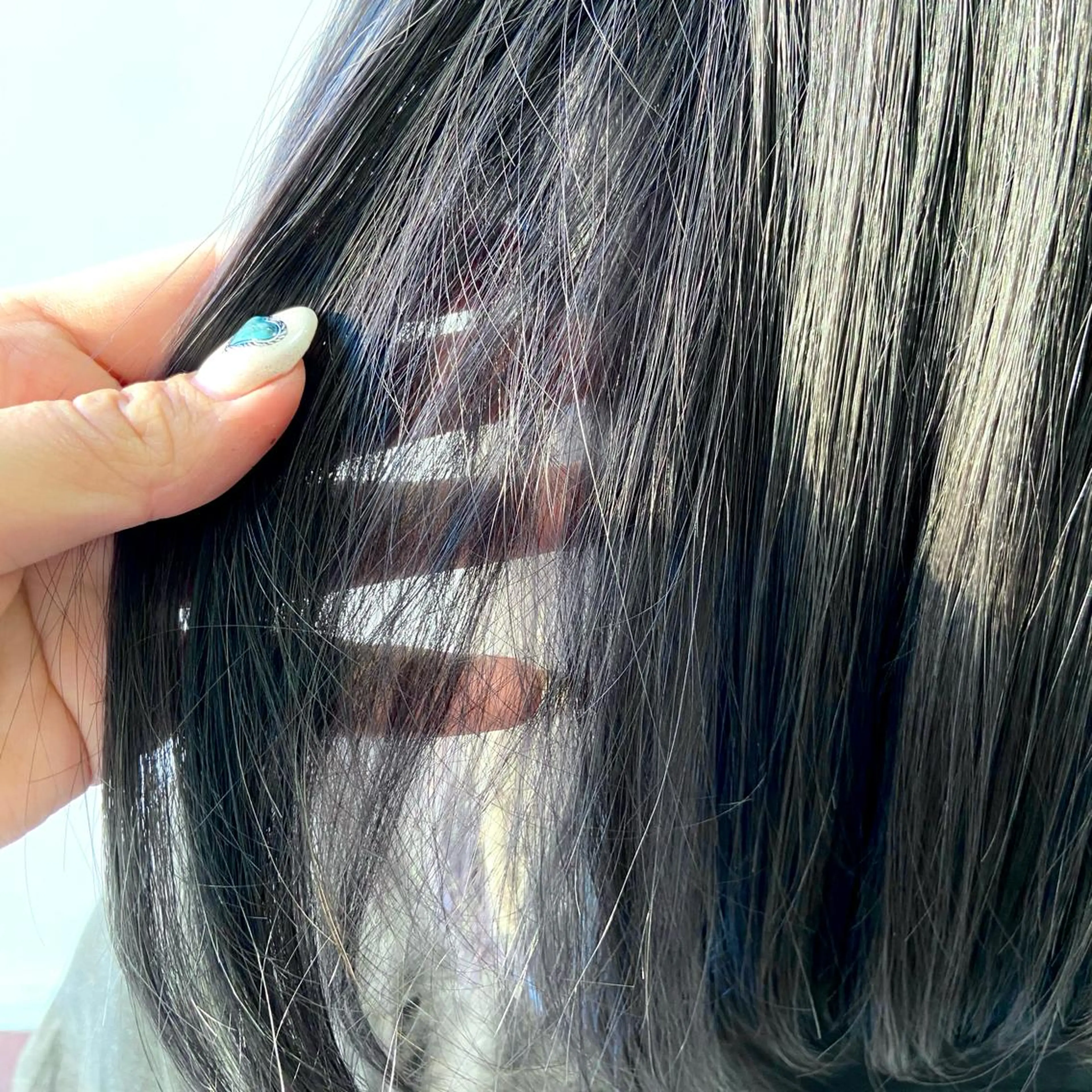 ミディアム ヘアカラー 棚橋 光海のヘアスタイル