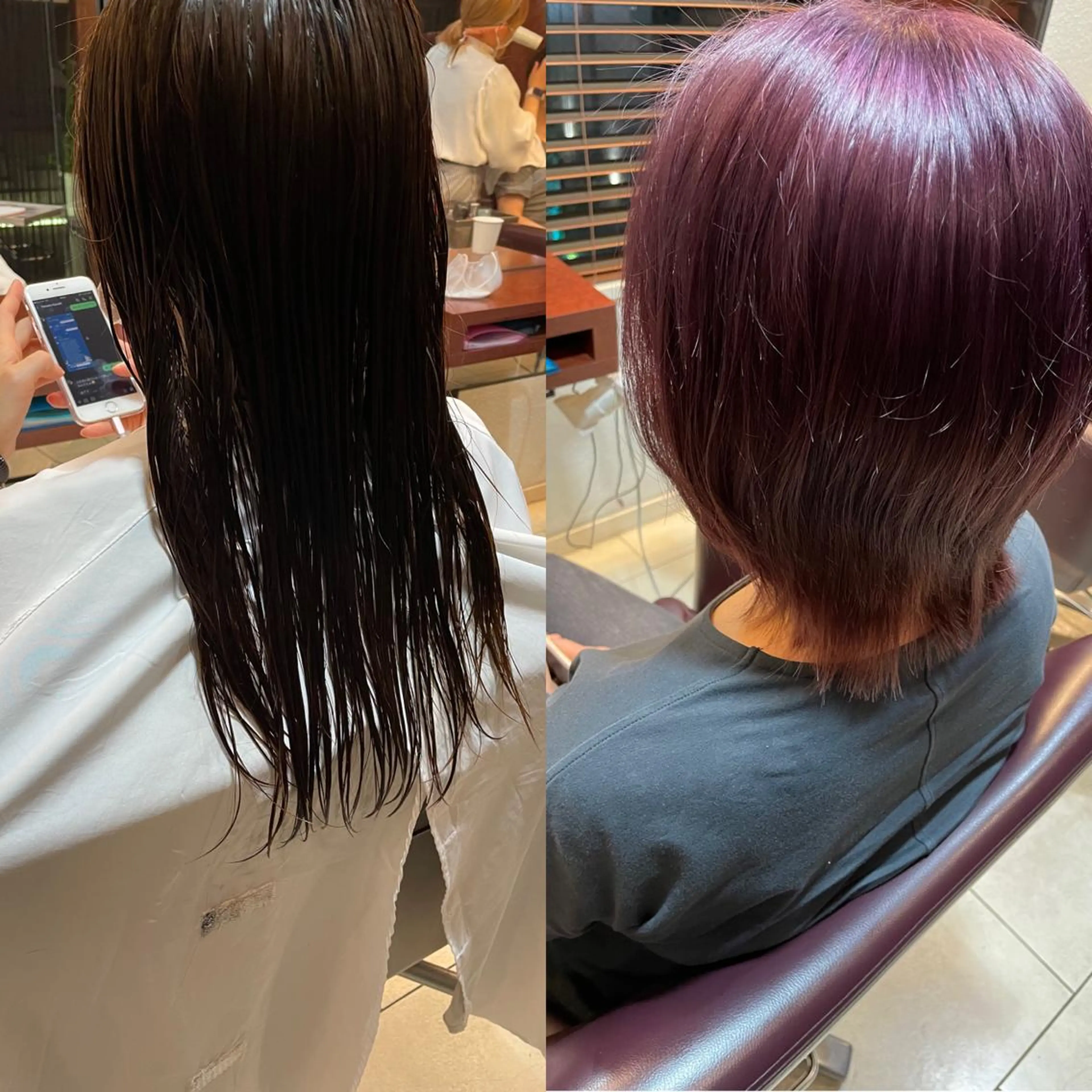 ショート ウルフカット ヘアカラー トリートメント こすげひろと カラー講師のヘアスタイル