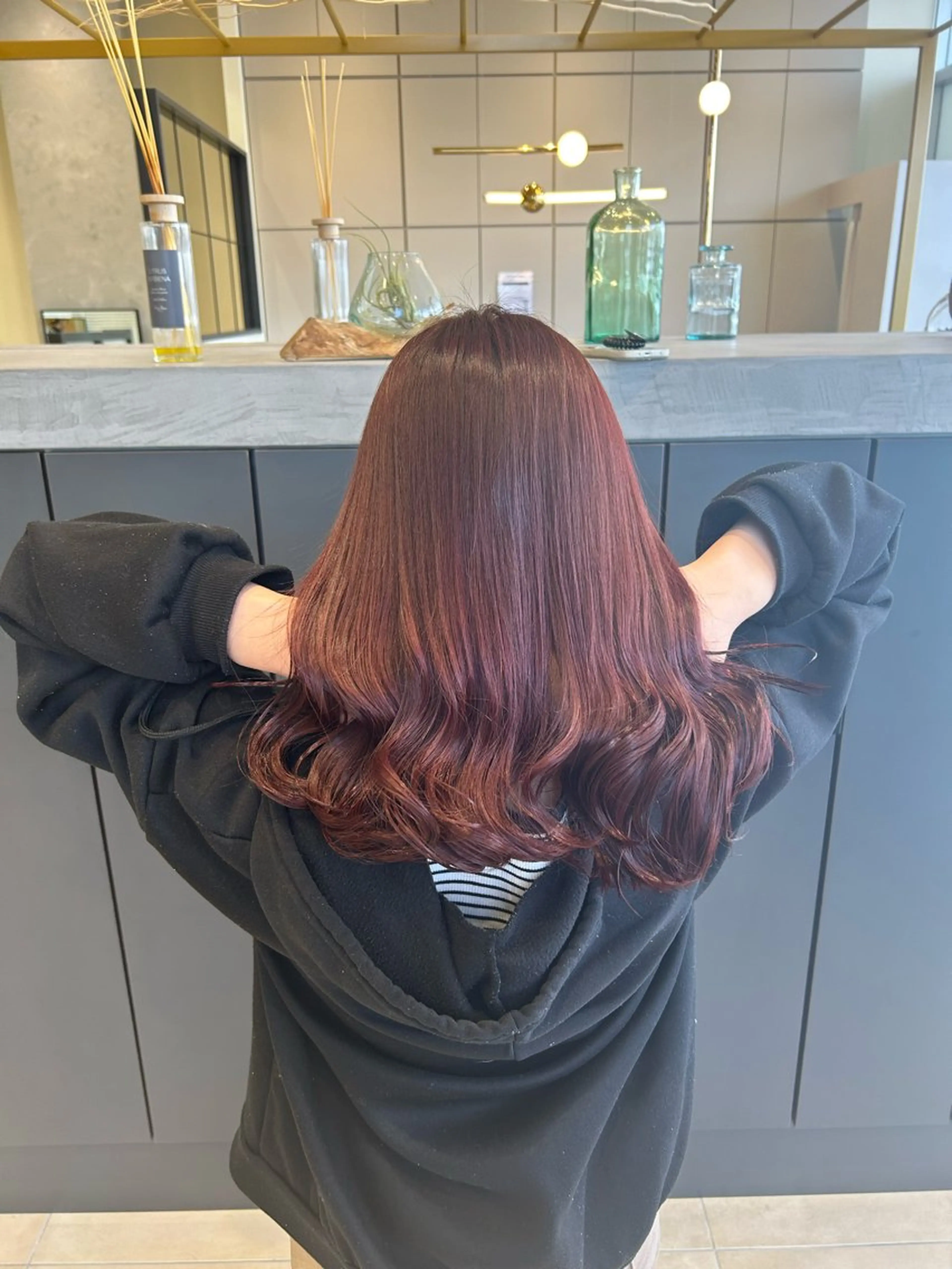 セミロング ☁️🐰 あやの 🧁🤍のヘアスタイル