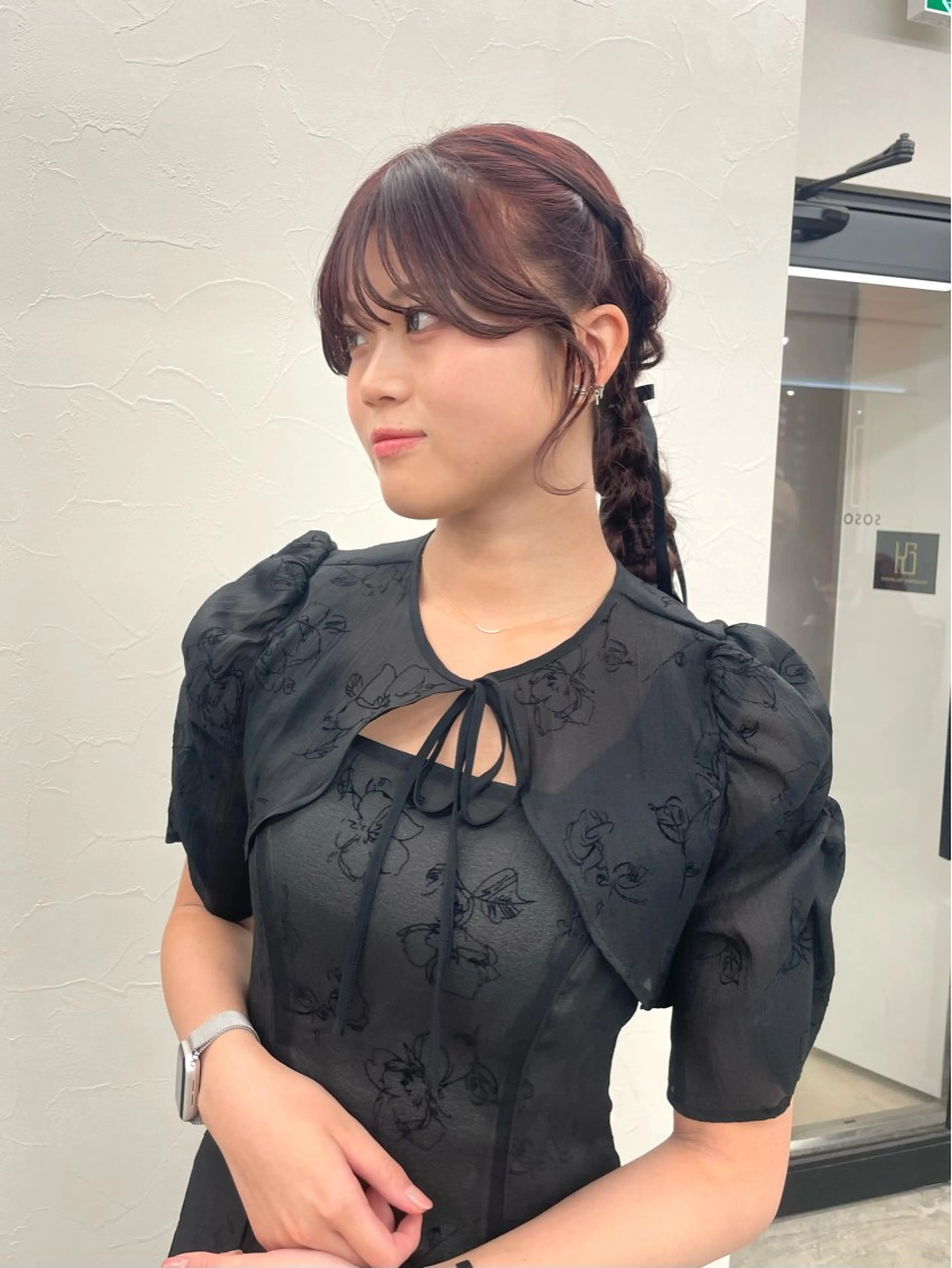 ロング ヘアアレンジ ヘアカラー ヘアセット エクステ/大人可愛い カラー🩷RINAのヘアスタイル
