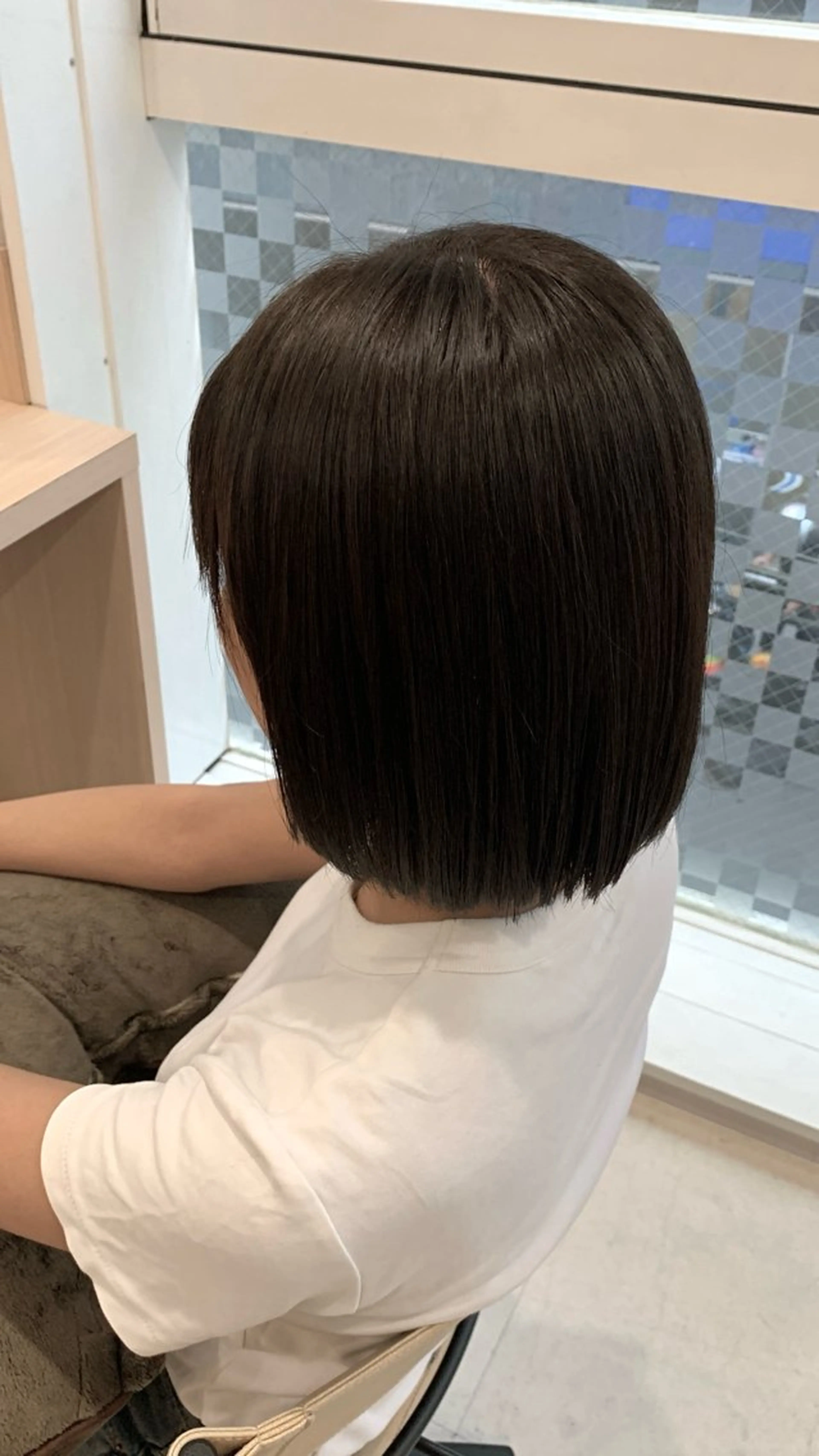 カラー 田中 怜菜のヘアスタイル