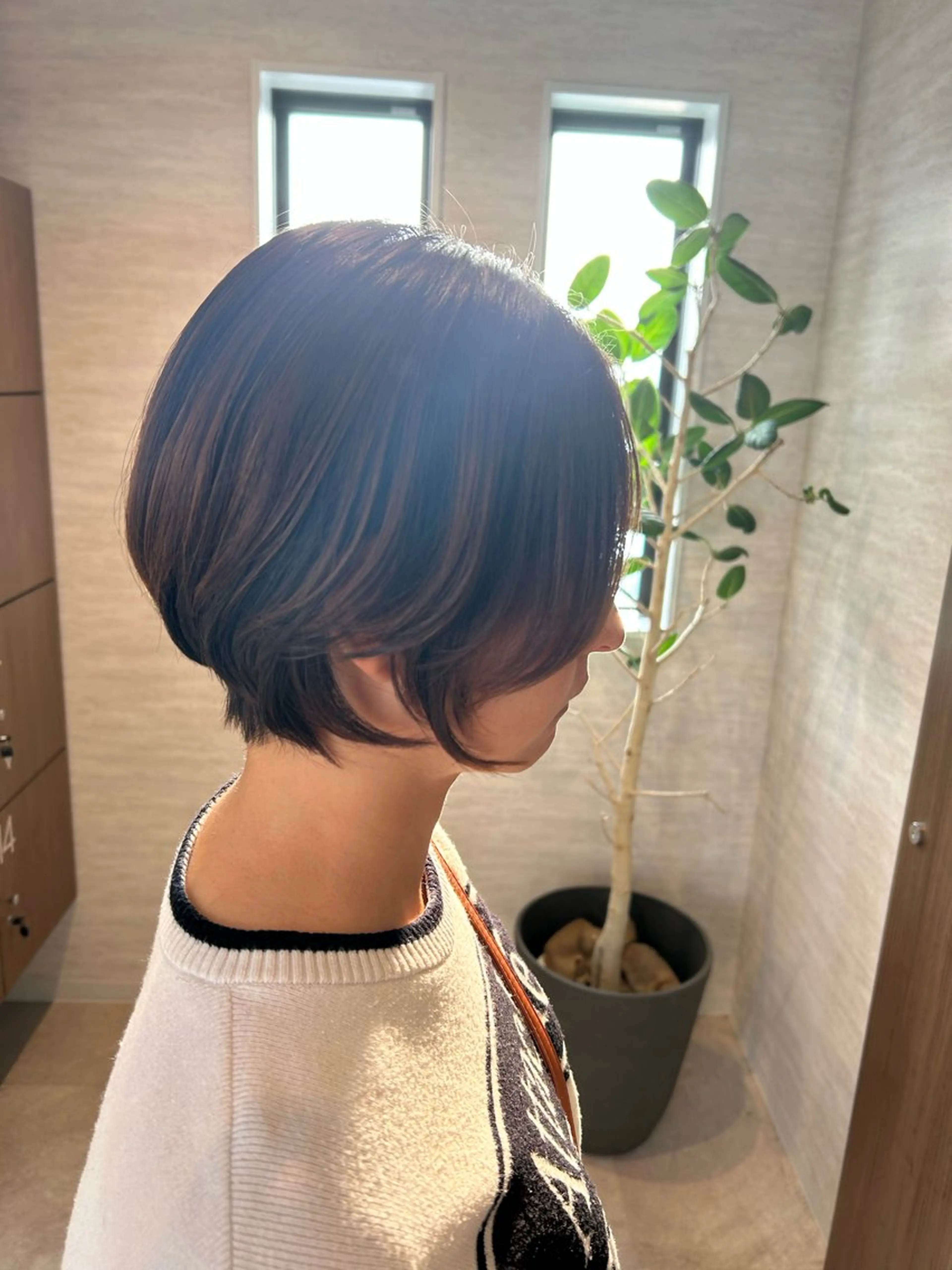 【女性限定👩🏻✨️】似合わせショートカット（顎までのレイヤーカット）（ボブ✖️）の写真