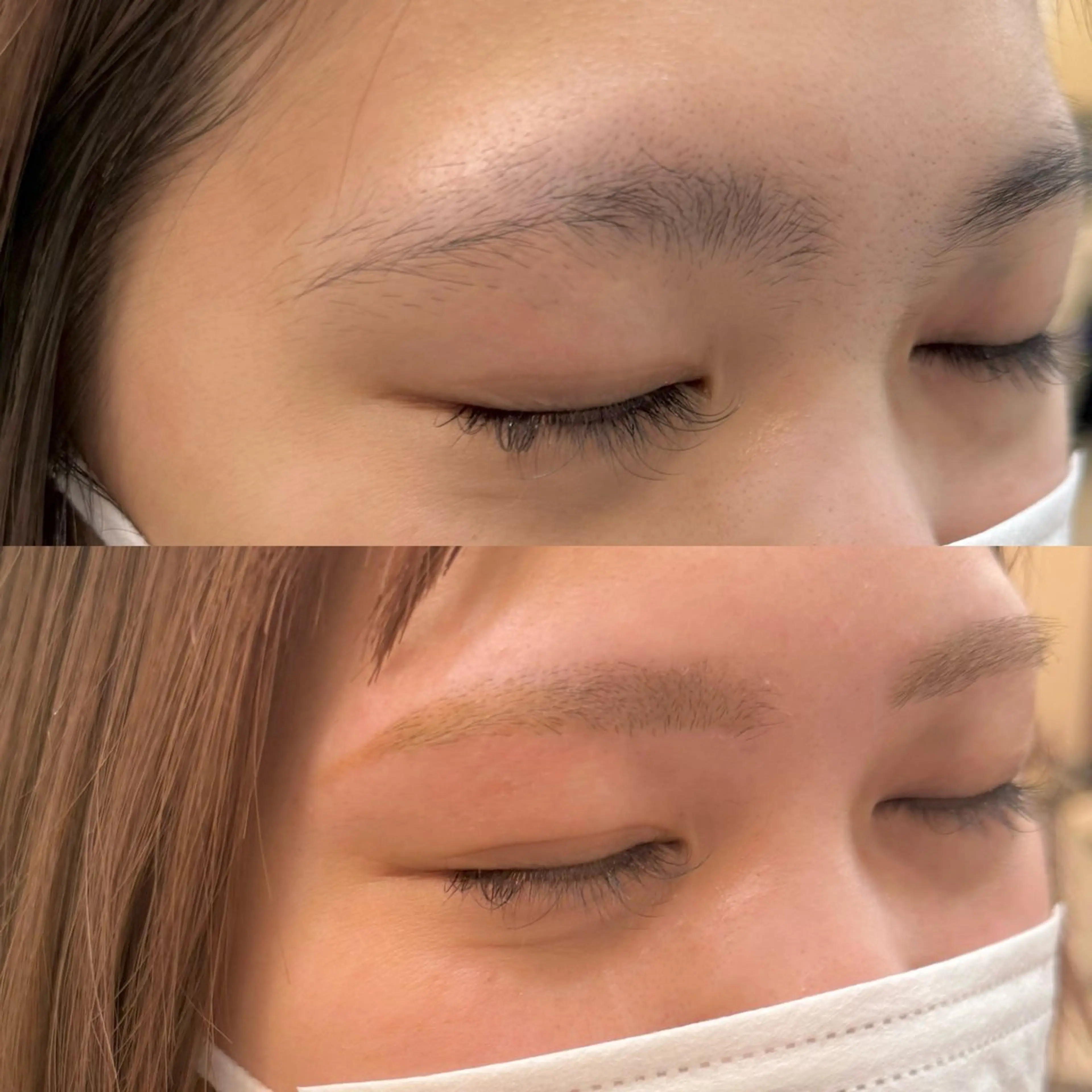 アイブロウ 眉毛ワックス脱毛 ワックス脱毛 透明感カラー🫧ヘア セット🫧松本菜月の眉毛・アイブロウイメージ