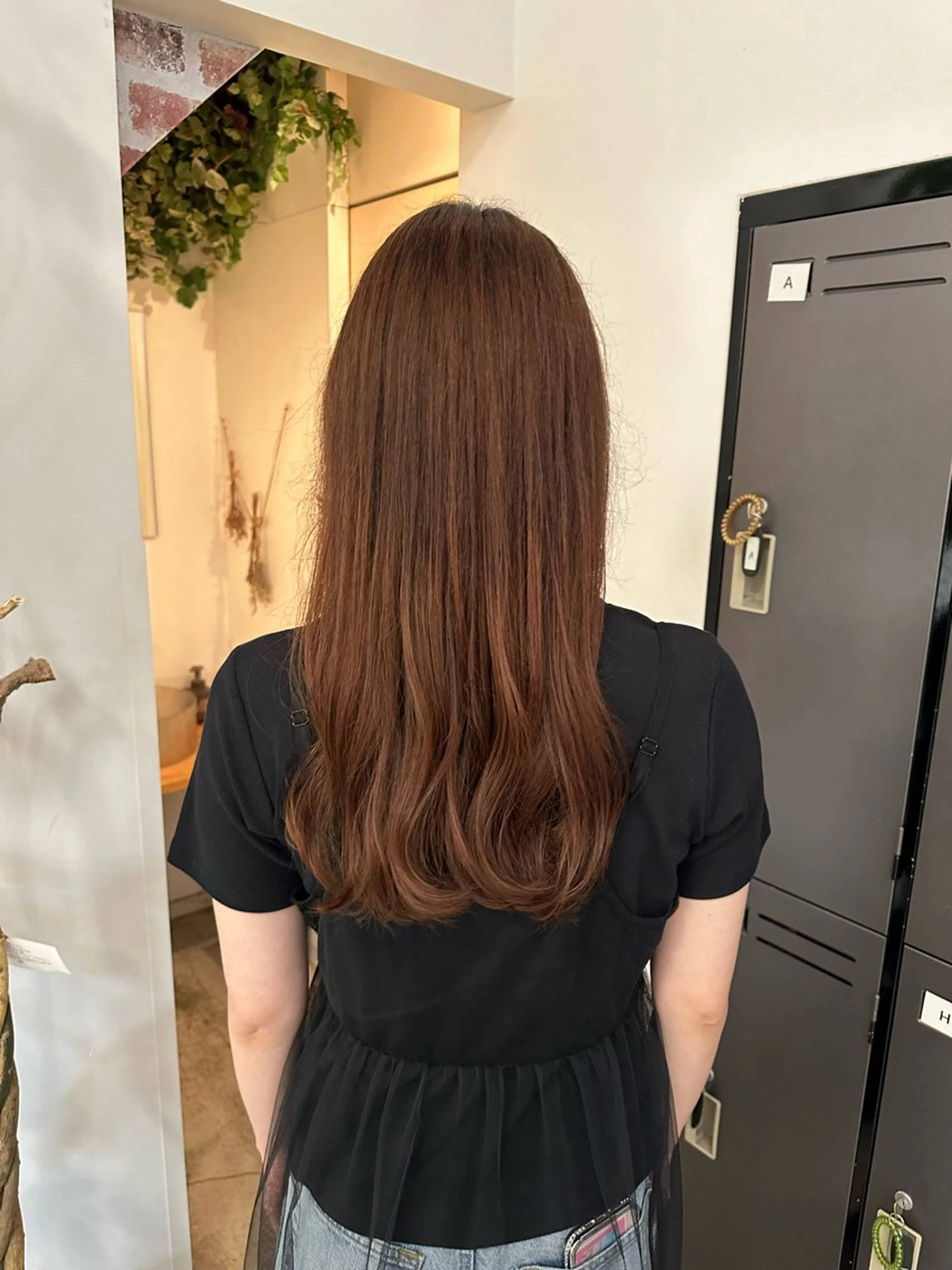 ロング 垣内 奈緒のヘアスタイル