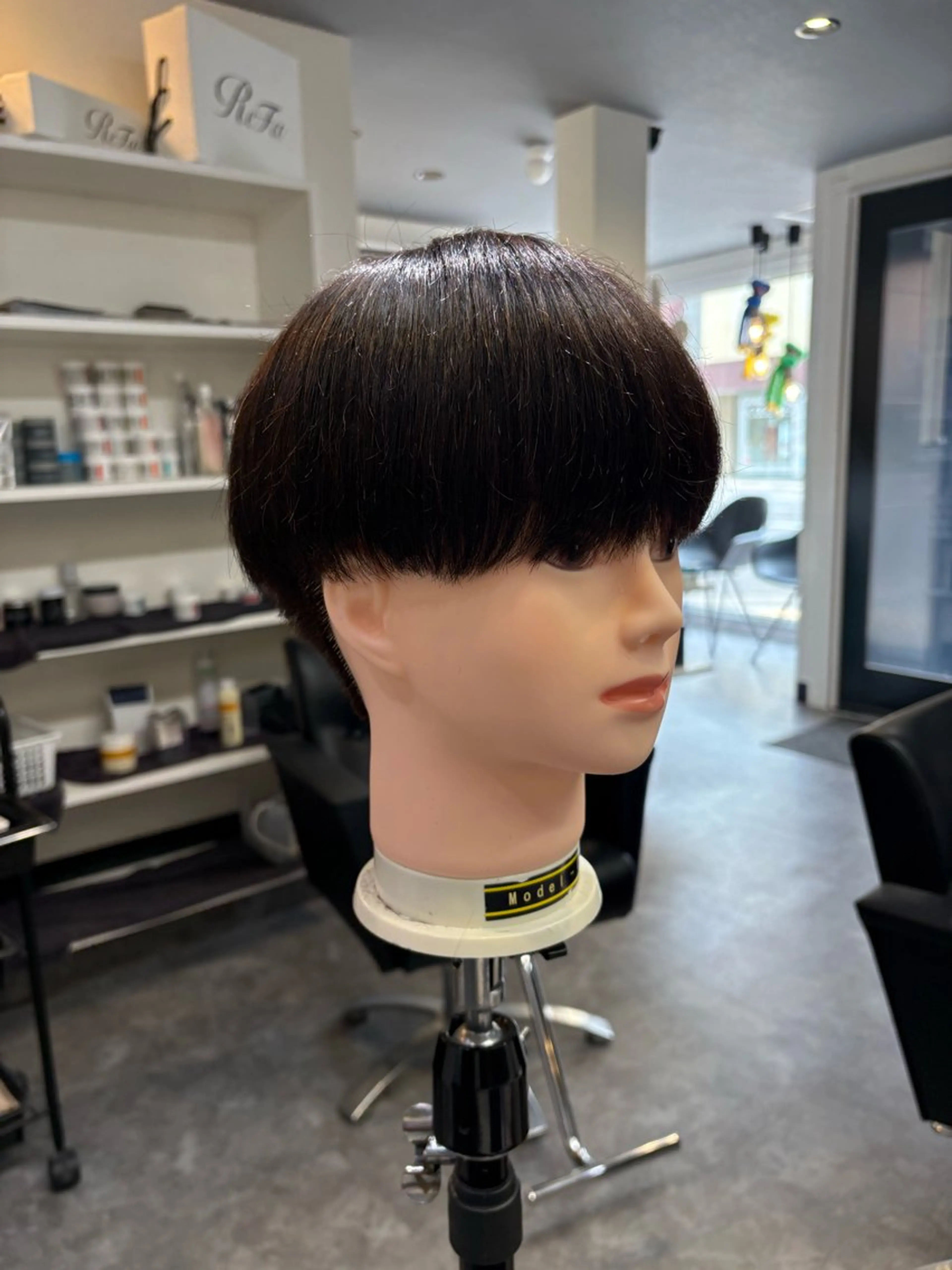 メンズ マッシュ メンズパーマ 学生（メンズ向け） 刈り上げ フェード限定募集 BRIGHT木村のヘアスタイル