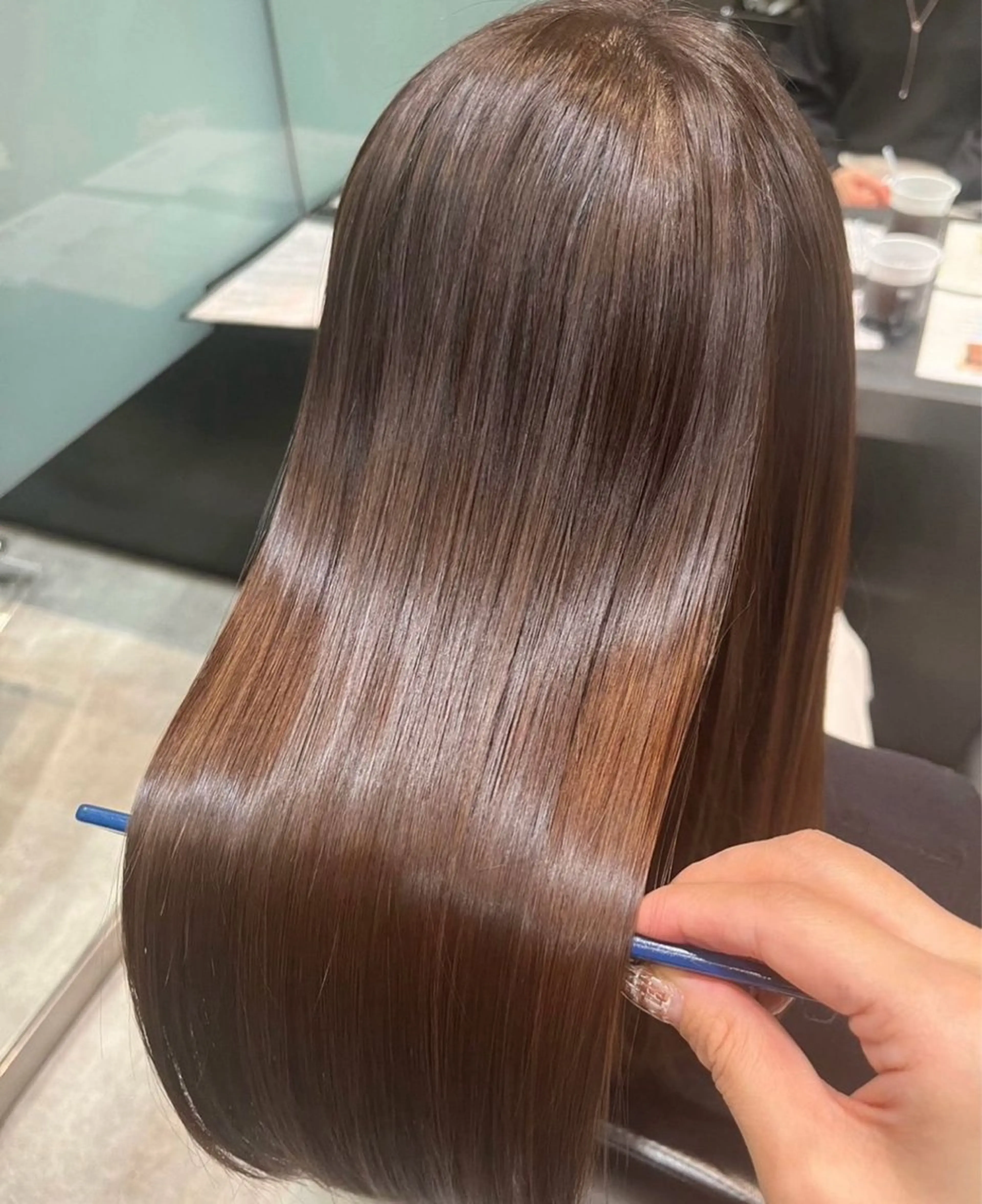 カラー 林 美月のヘアスタイル