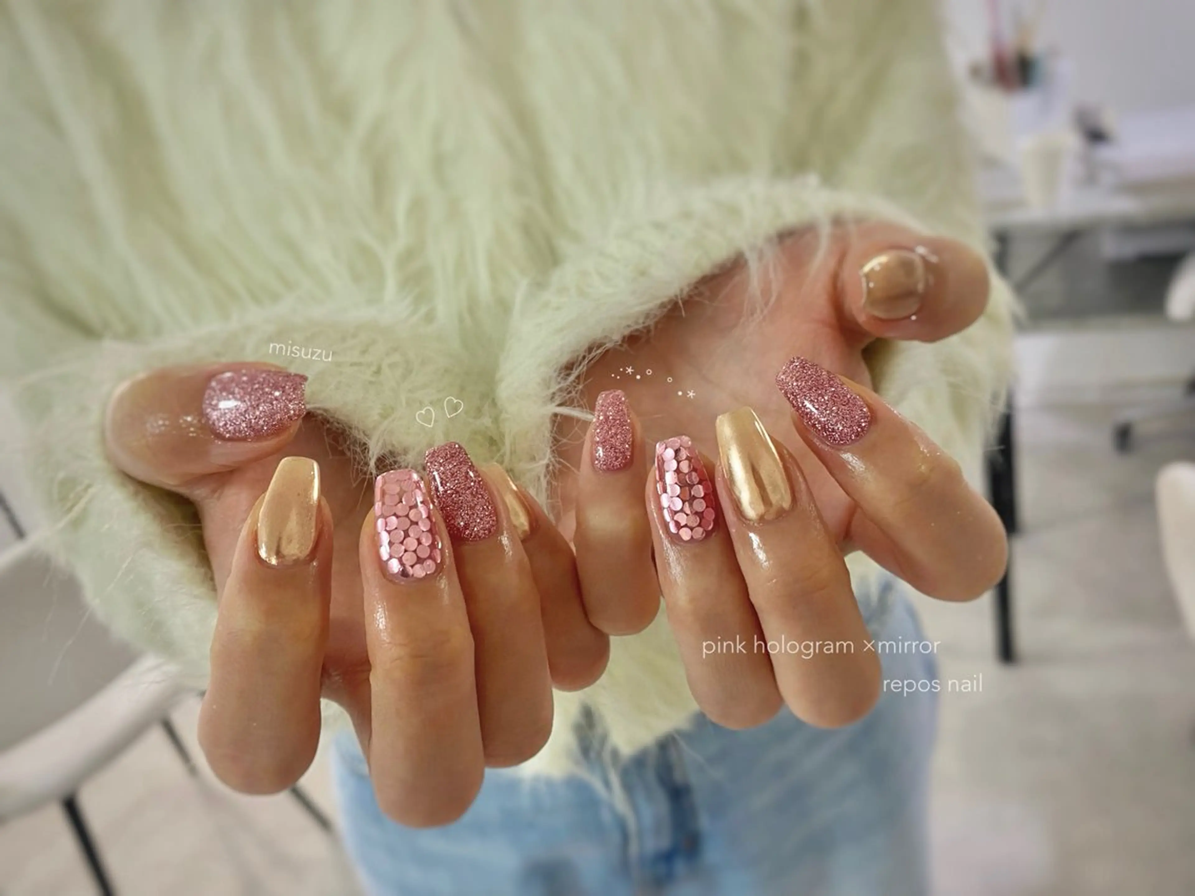 ネイル ハンドネイル repos-ルポ-所属・repos-ルポ- misuzu🌿のネイルデザイン