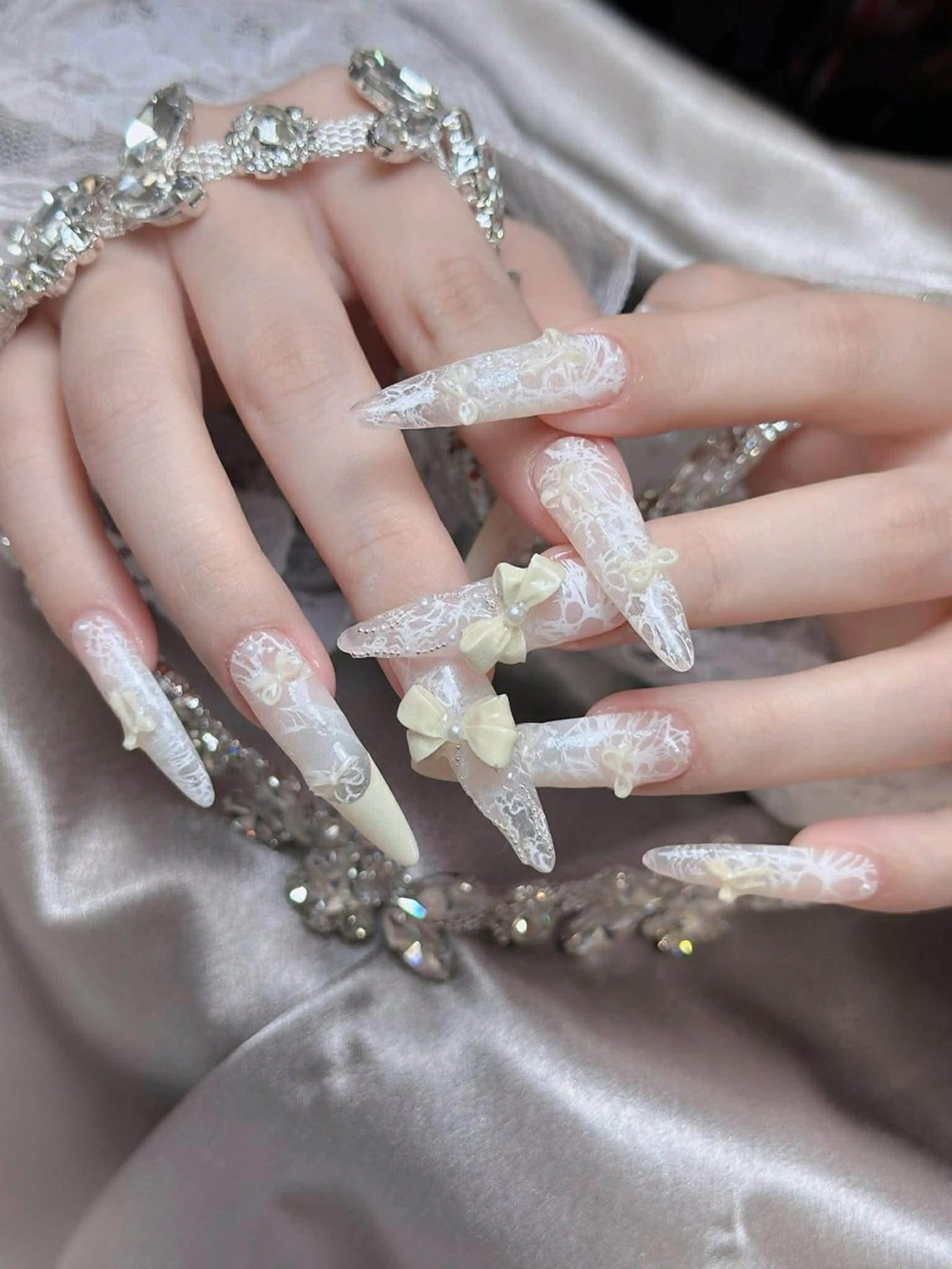 ネイル ロングネイル ハンドネイル Ami Nailのネイルデザイン