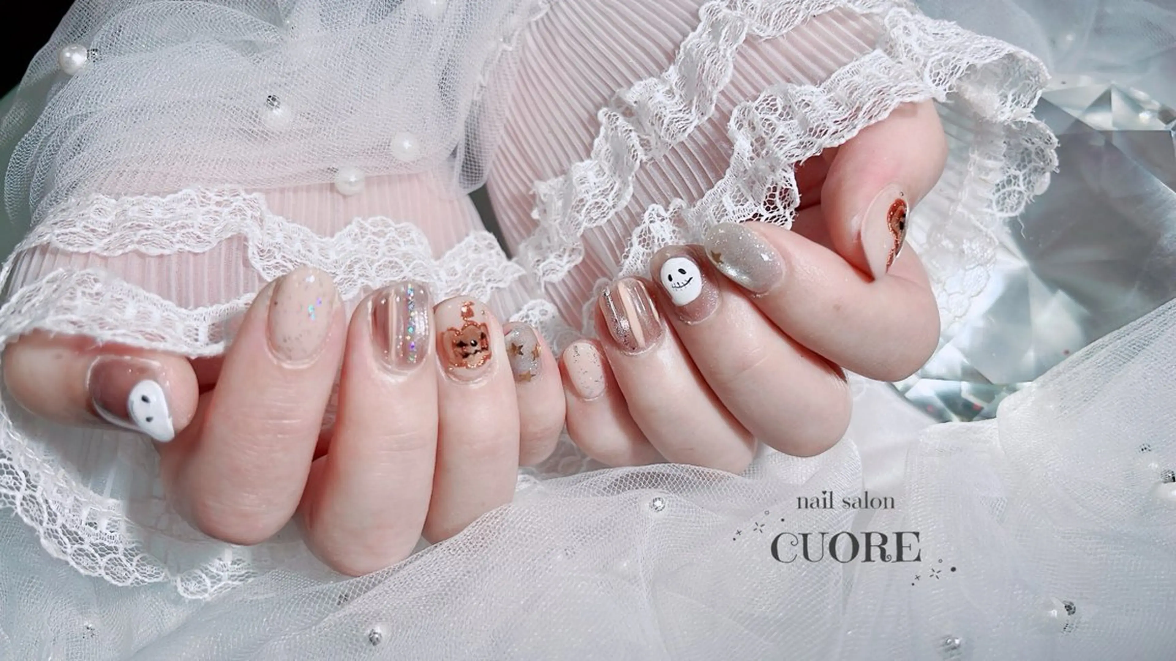 ネイル ハロウィン nail salon CUOREのネイルデザイン