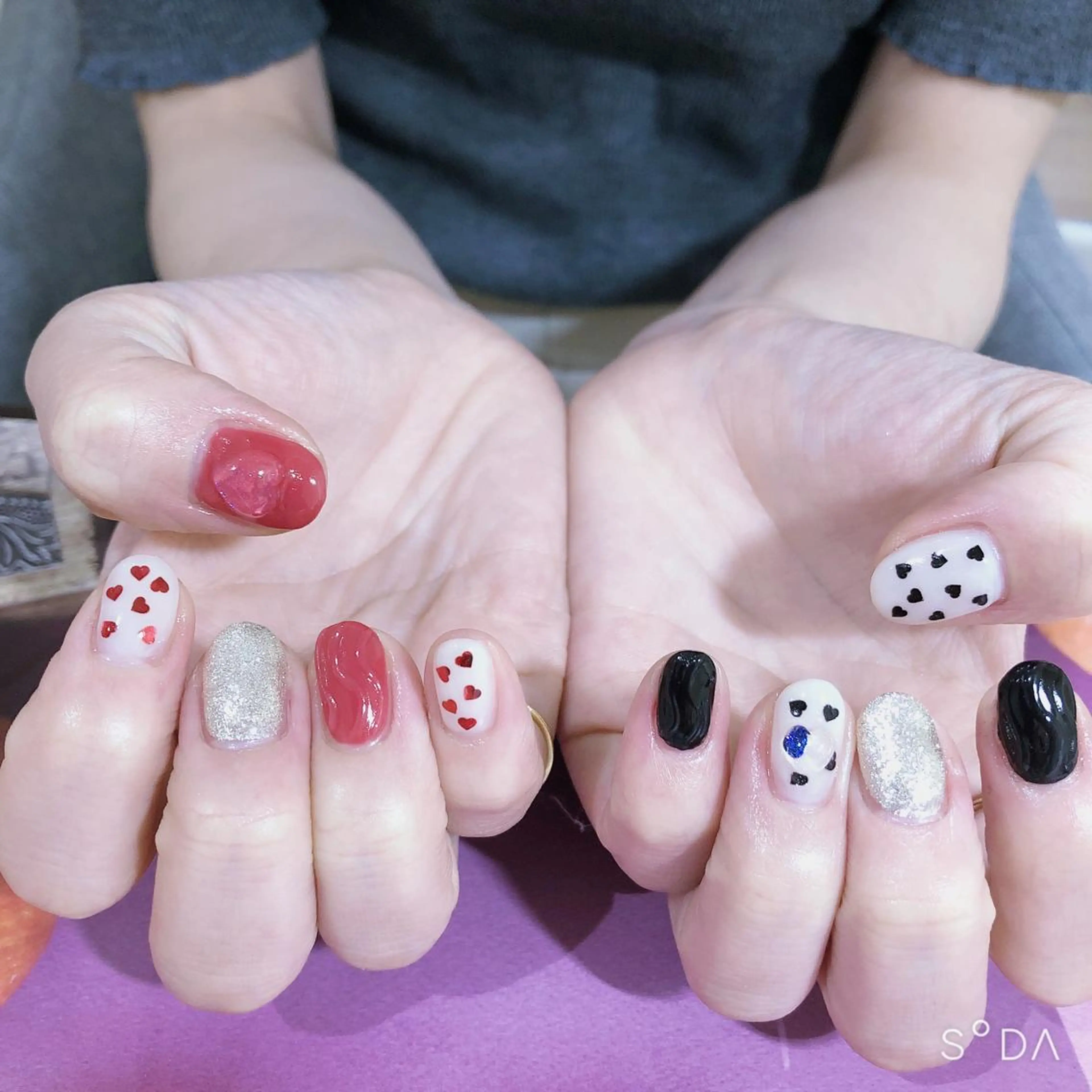 ネイル ハンドネイル 吉野✨ ネイルデザイナー✨のネイルデザイン