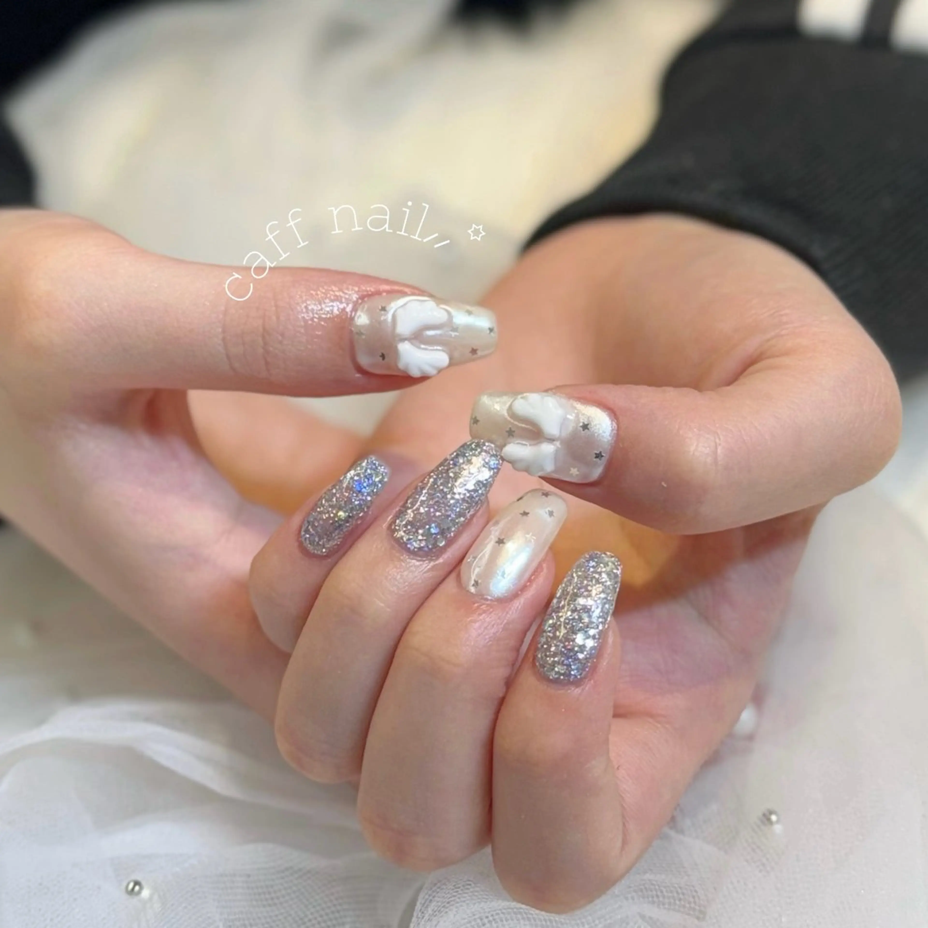 ネイル ジェルネイル ハンドネイル ハンドケア Chizuru ☾ ໋のネイルデザイン