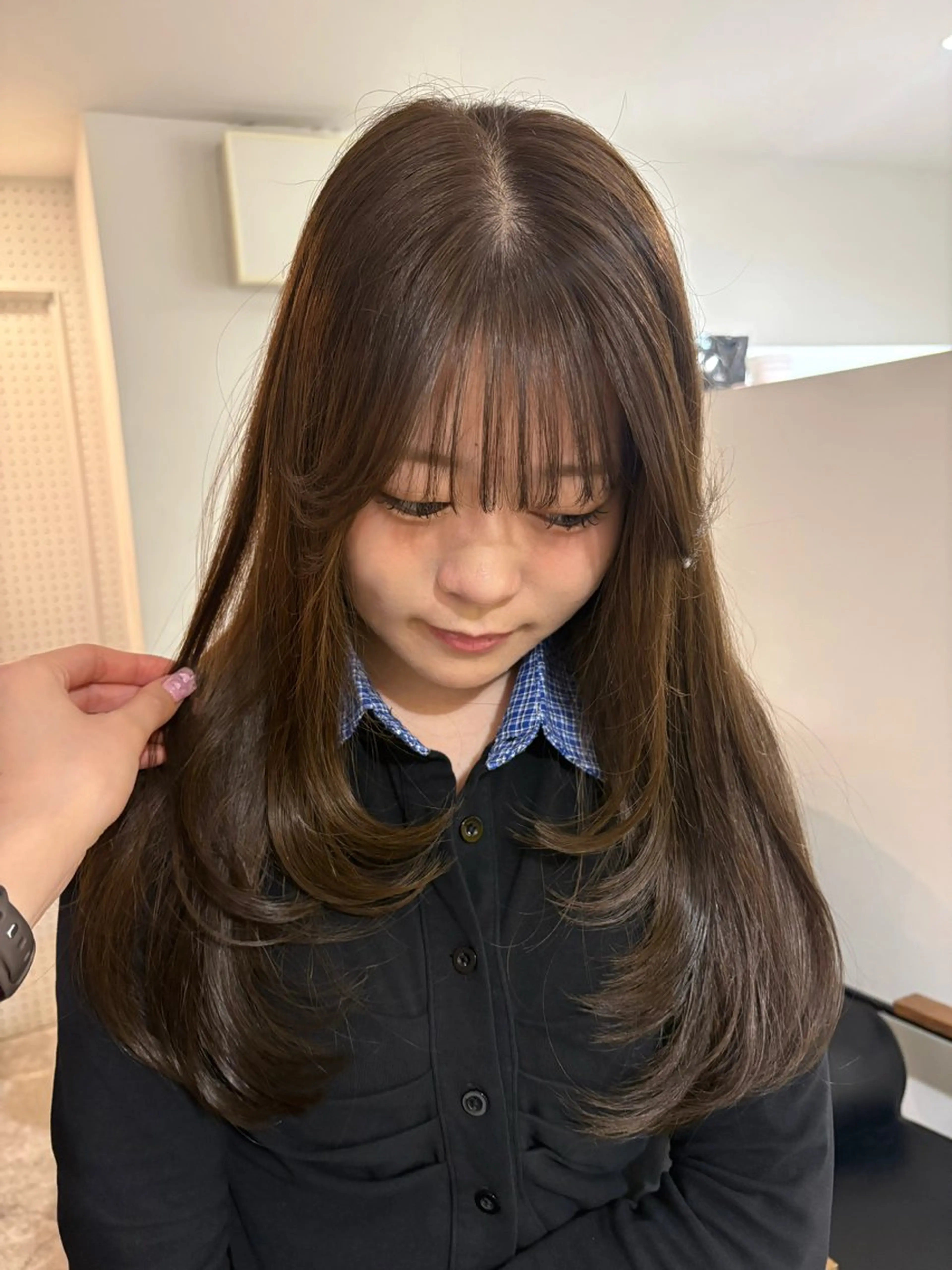 🎀髪質改善カラー+カット+3stepトリートメントの写真