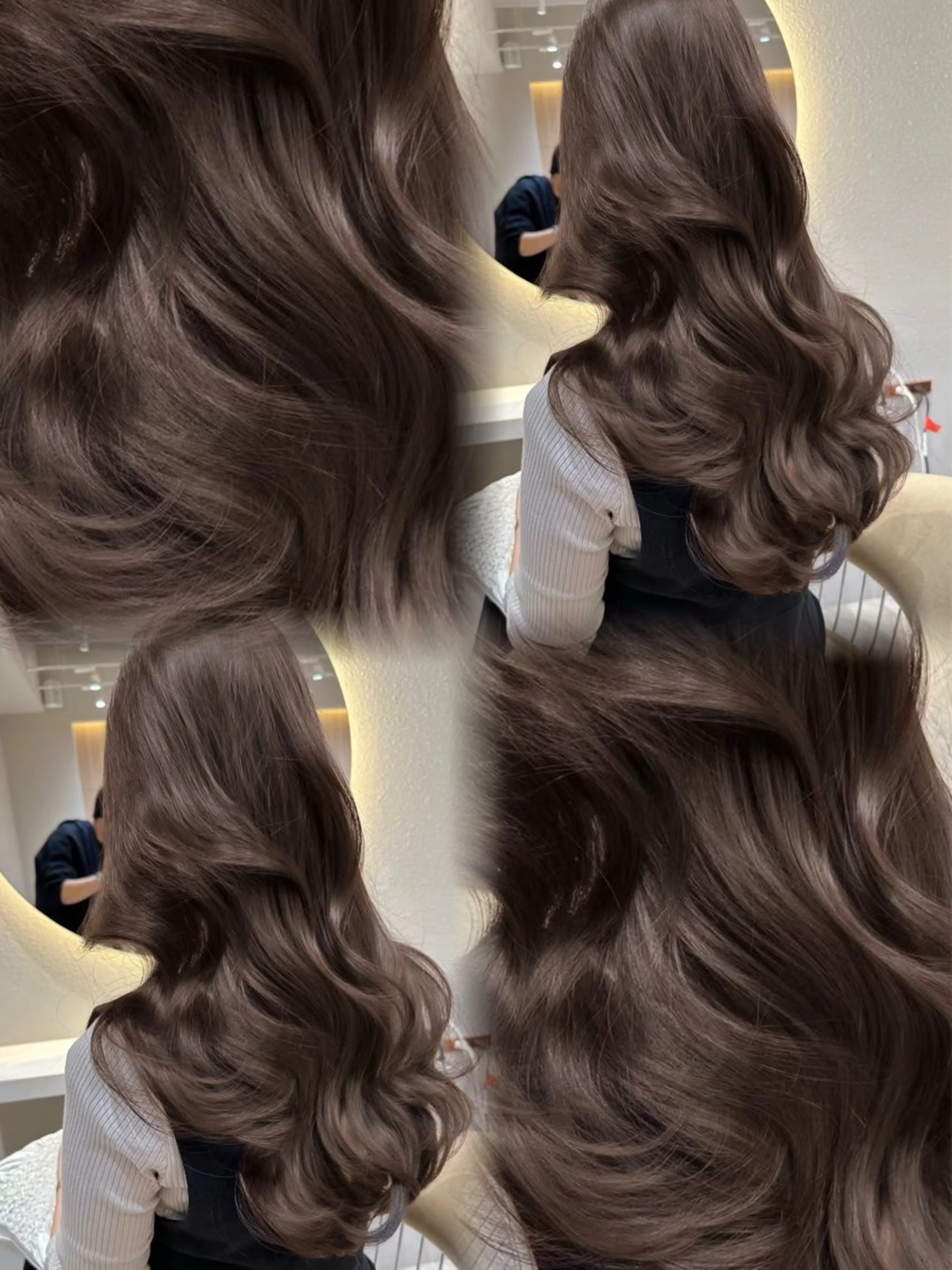 ロング ヘアカラー 🩵縮毛矯正・ボブ 岩原朋也🩵のヘアスタイル