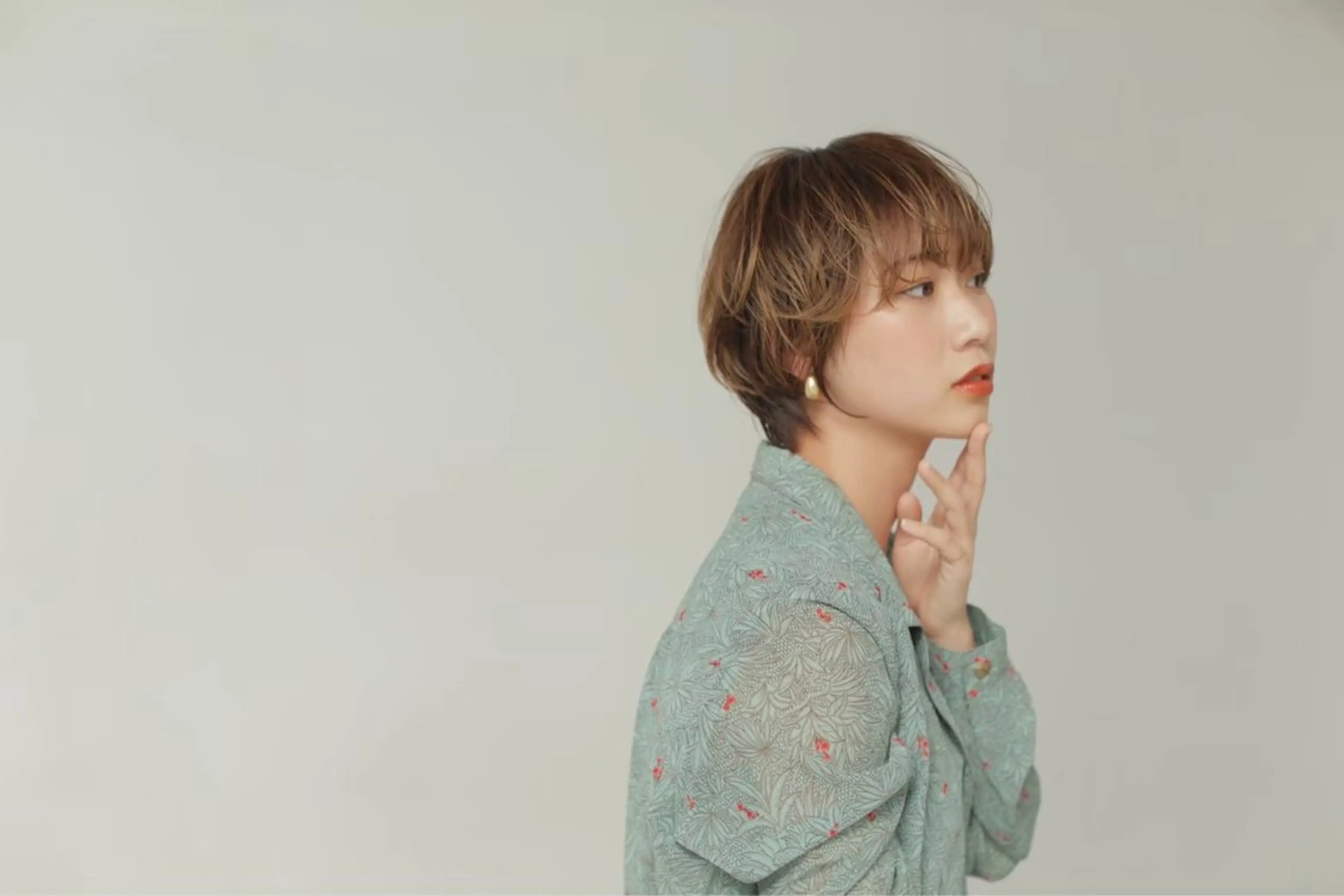 ショート 松尾 空唯希のヘアスタイル