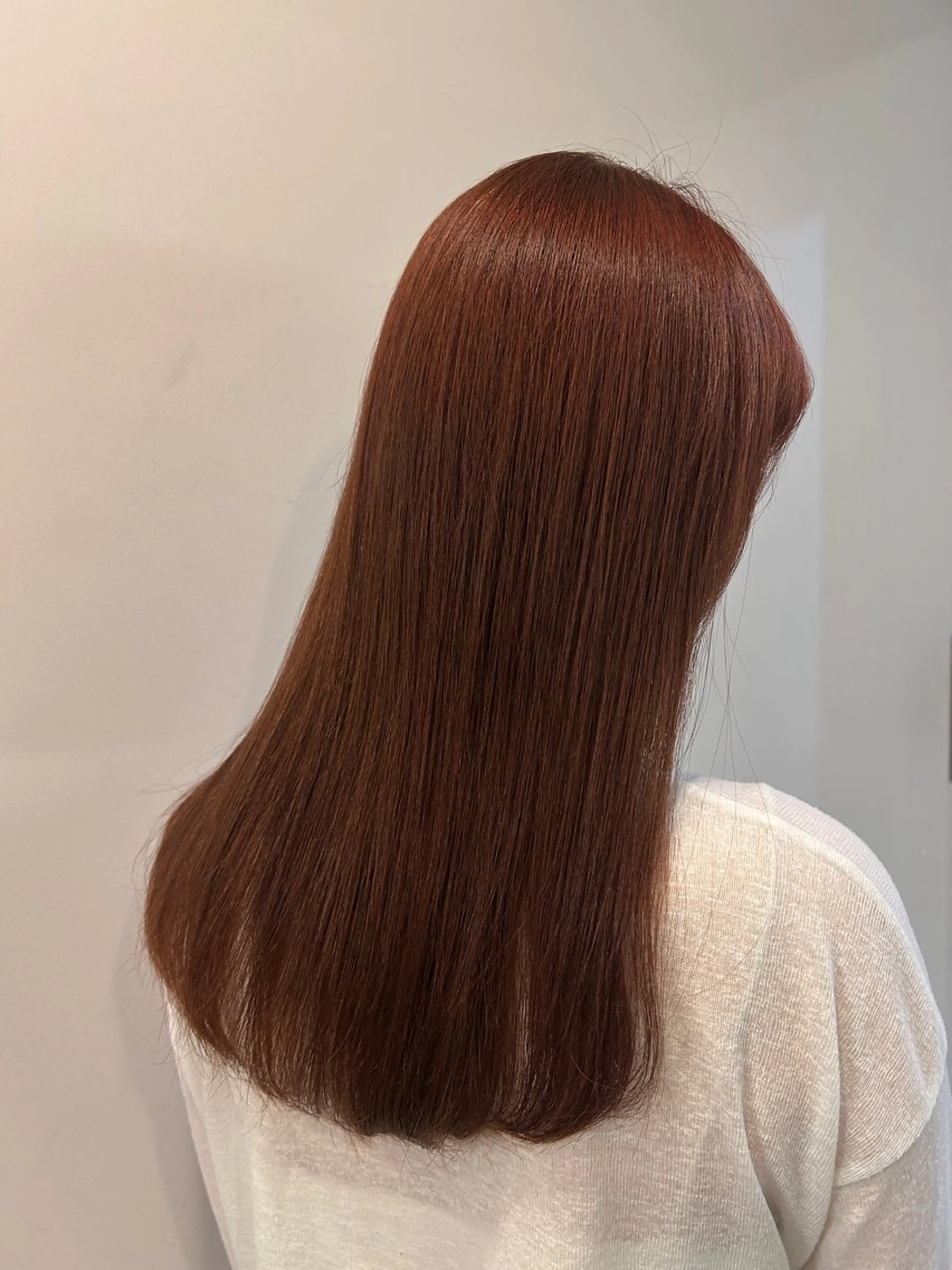 ロング カラー TSUMUGI ／縮毛矯正✨️のヘアスタイル