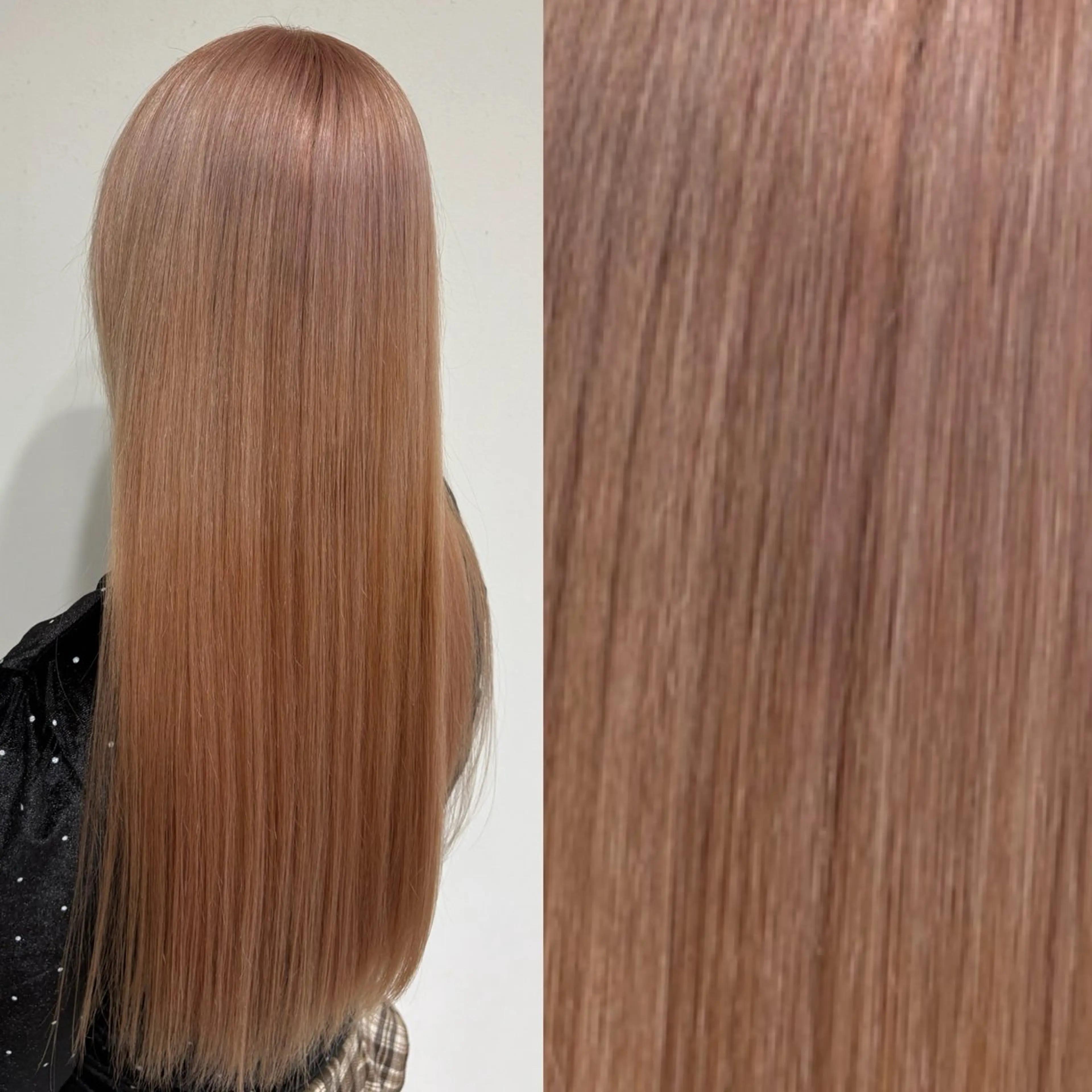 ロング ヘアカラー あやか/ハイトーンカ ラー/デザインカラーのヘアスタイル