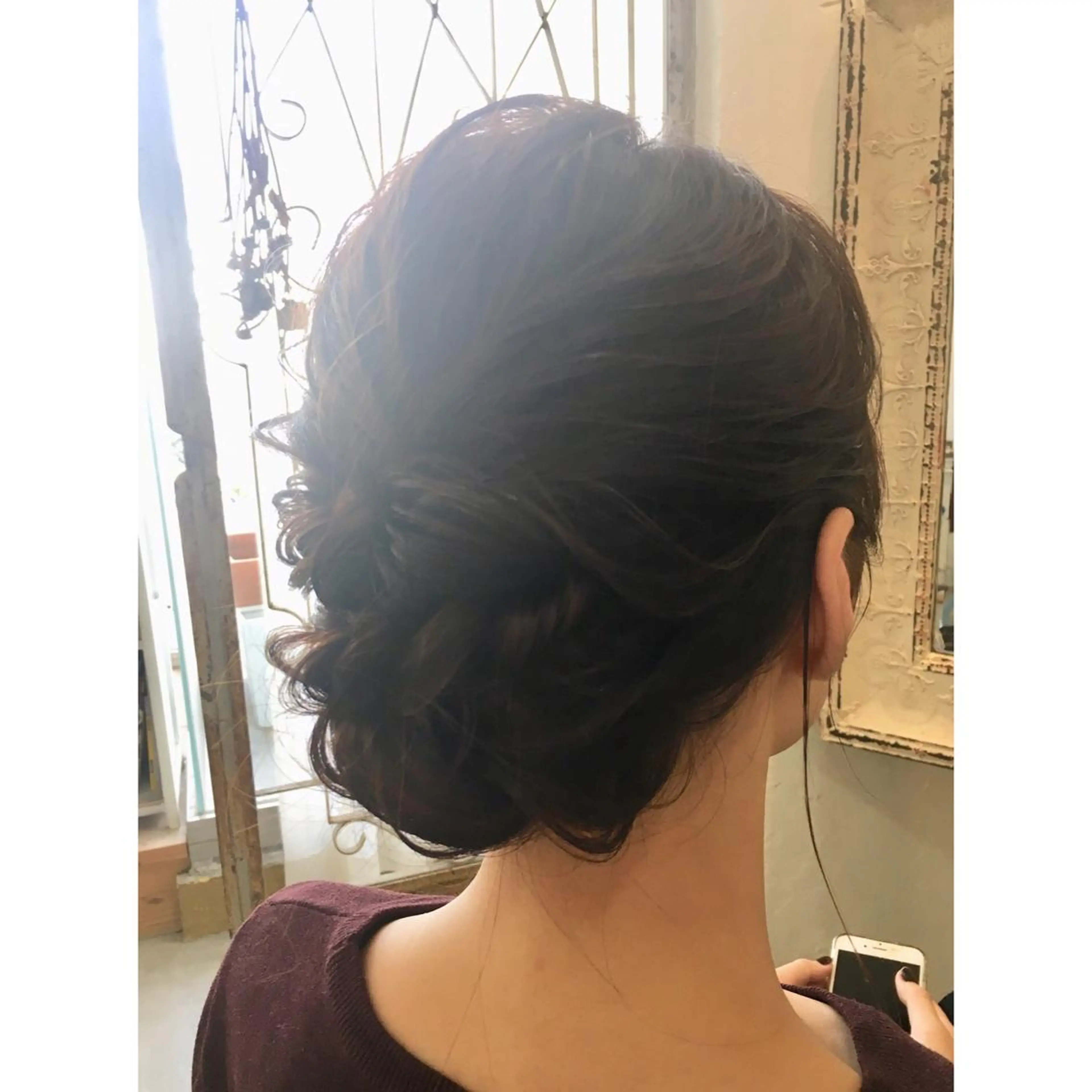 ヘアアレンジ fio マナミのヘアスタイル
