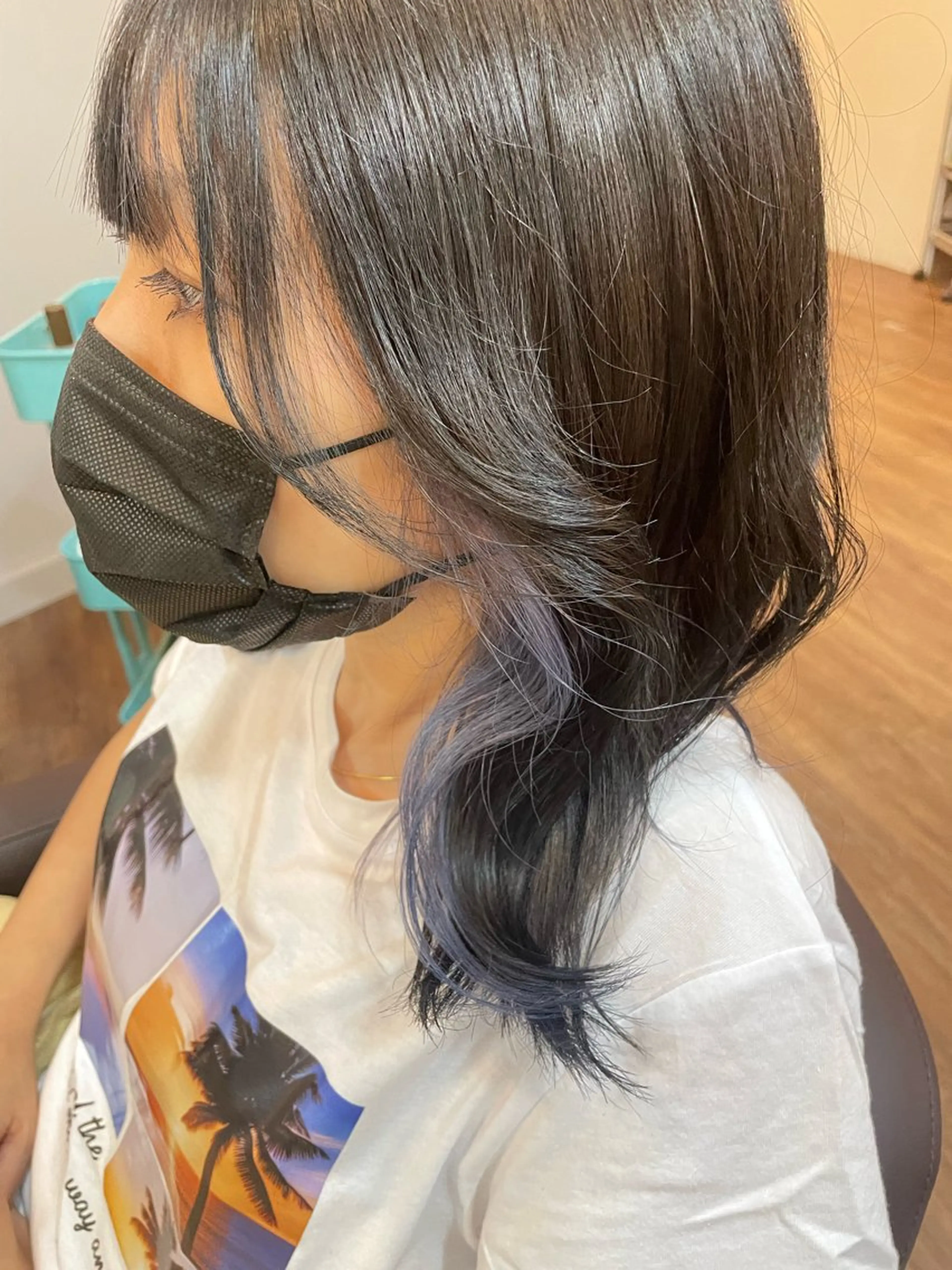 ミディアム カラー カット ヘアカラー MATSURI BASE.AWAJIのヘアスタイル