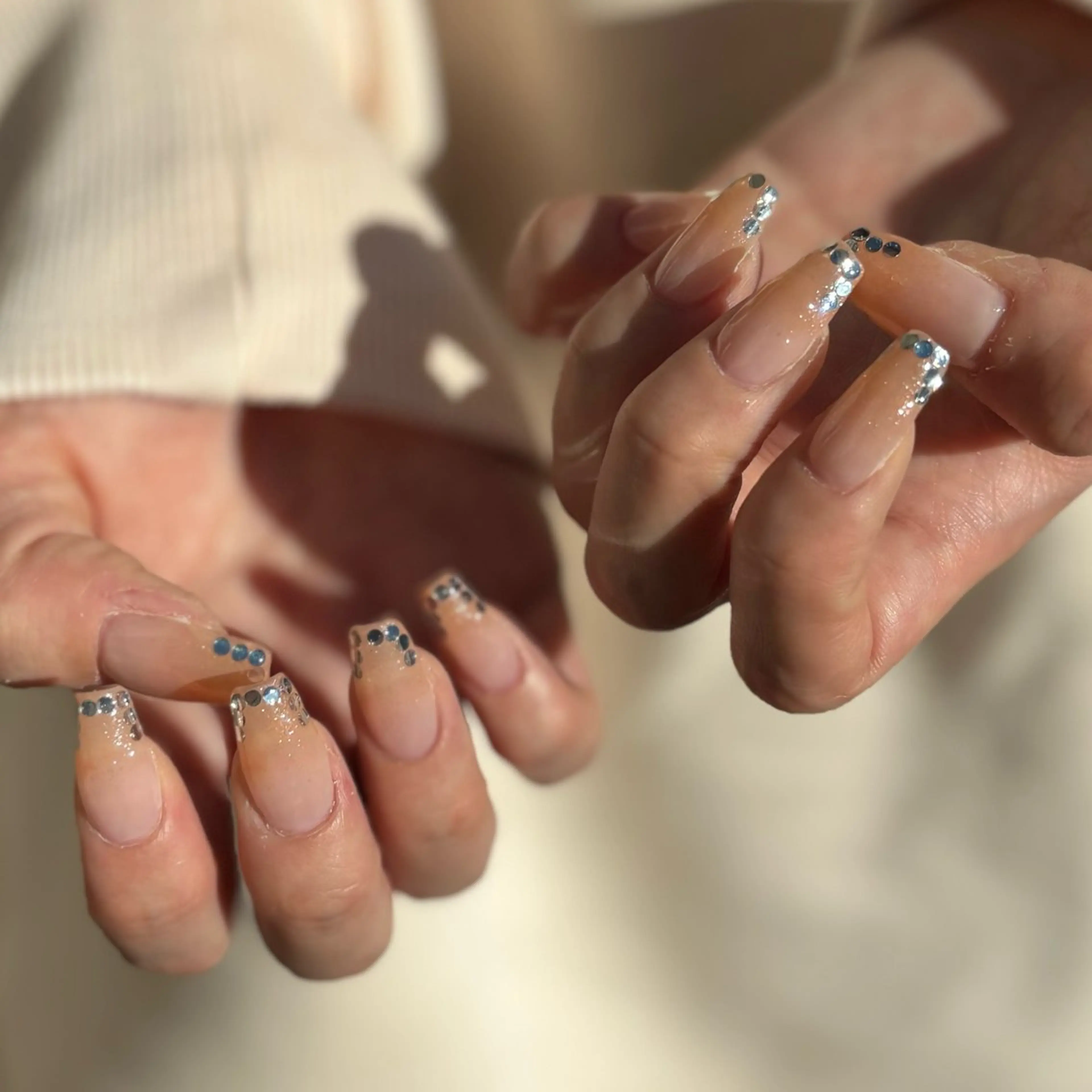 ネイル 長さ出し etoile filanteのネイルデザイン