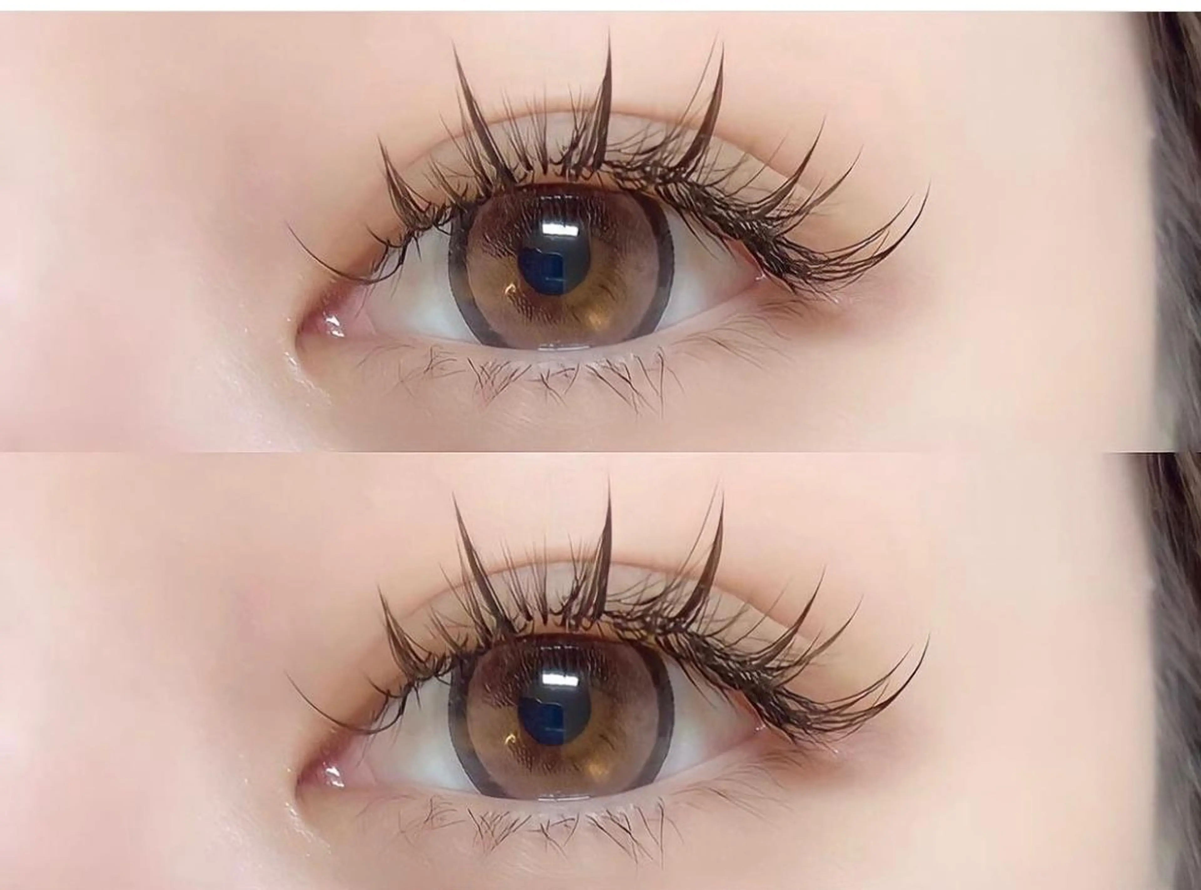 マツエク・マツパ ワンホンマツエク PINK GARNETのマツエク・マツパデザイン