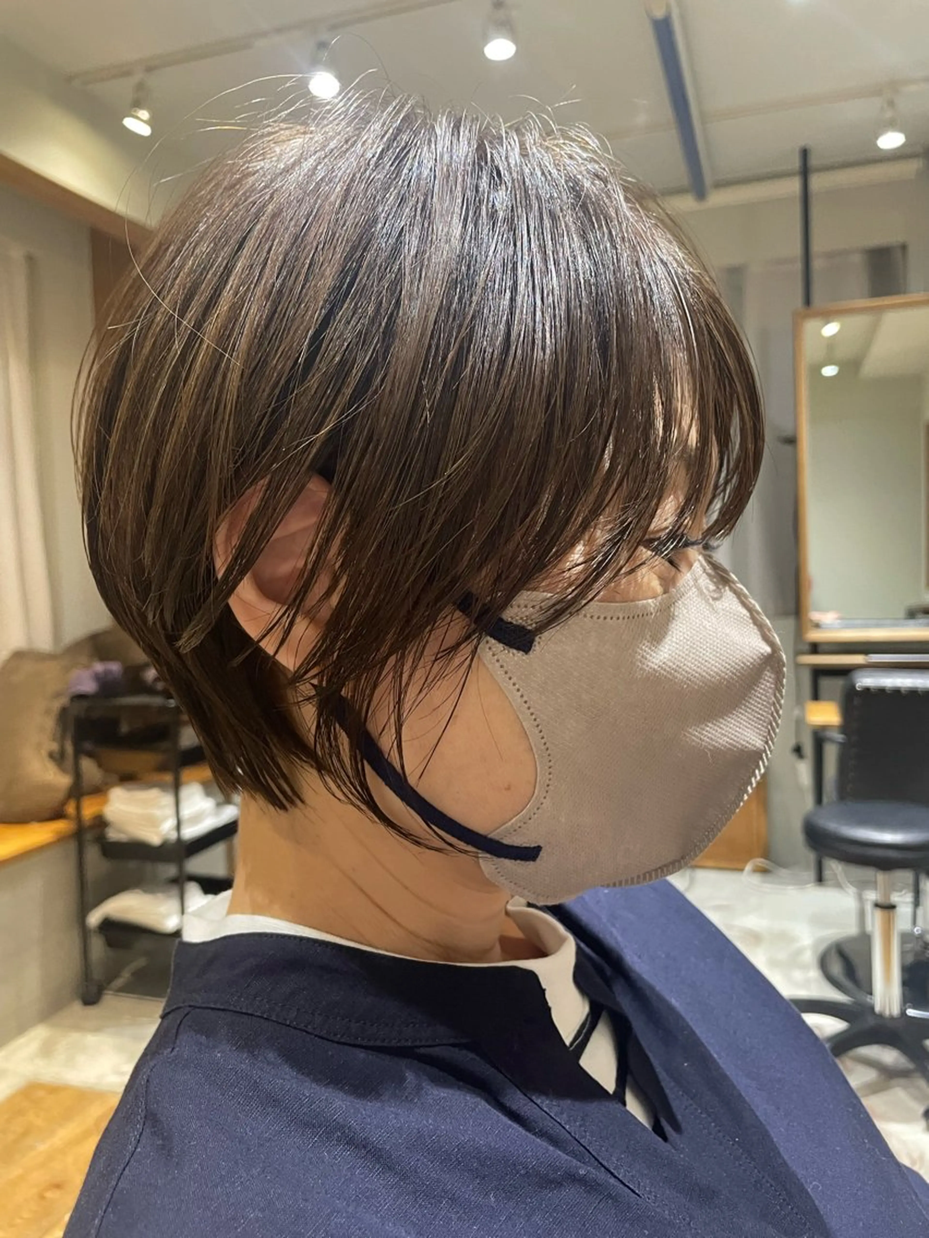 ショート くびれミディアム/似 合わせ/鎌倉/edAのヘアスタイル