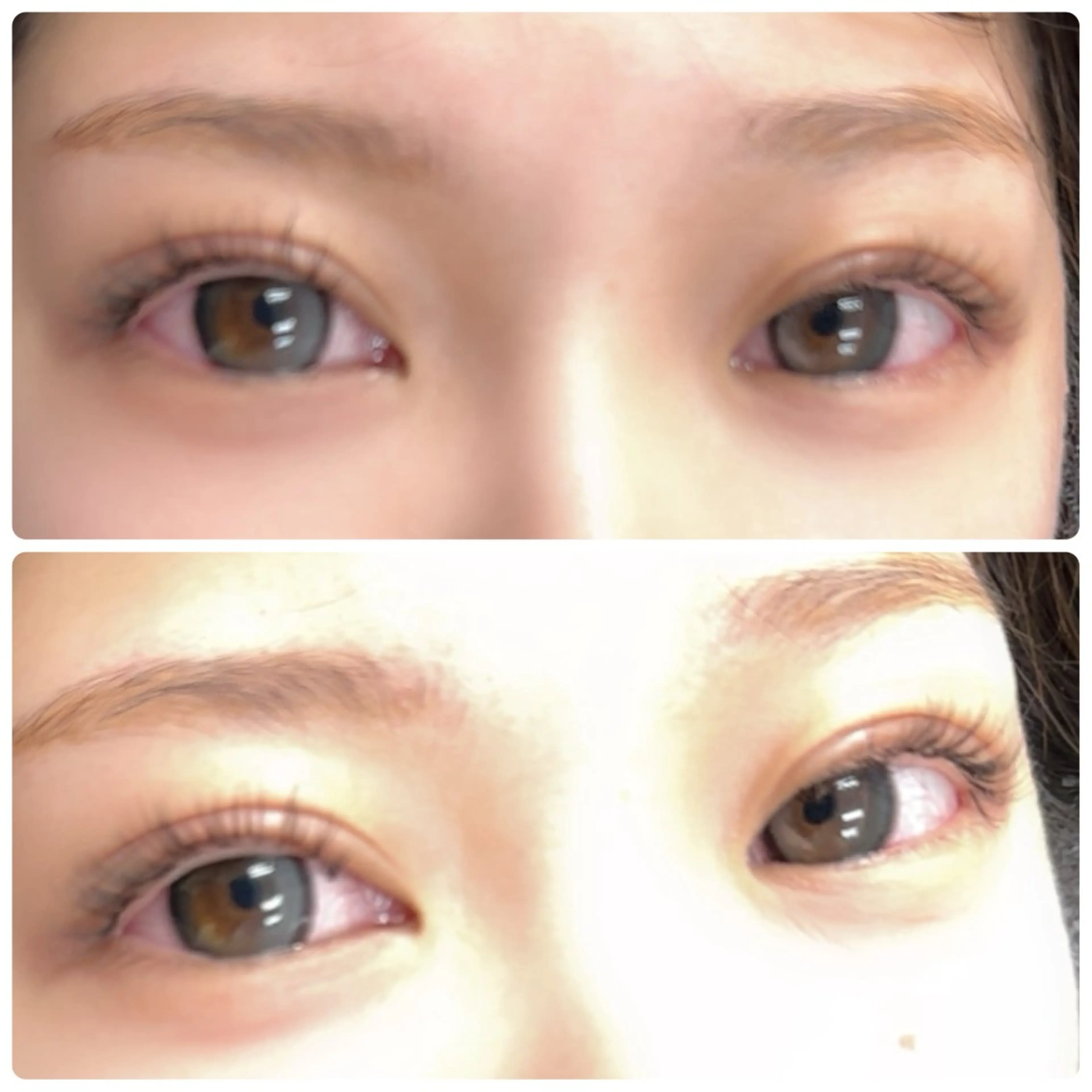 パリエク🇫🇷9000円✨️まつ毛を上げてからLEDグルーでエクステを装着していきます🍀下がりまつ毛が気になる方に◎の写真