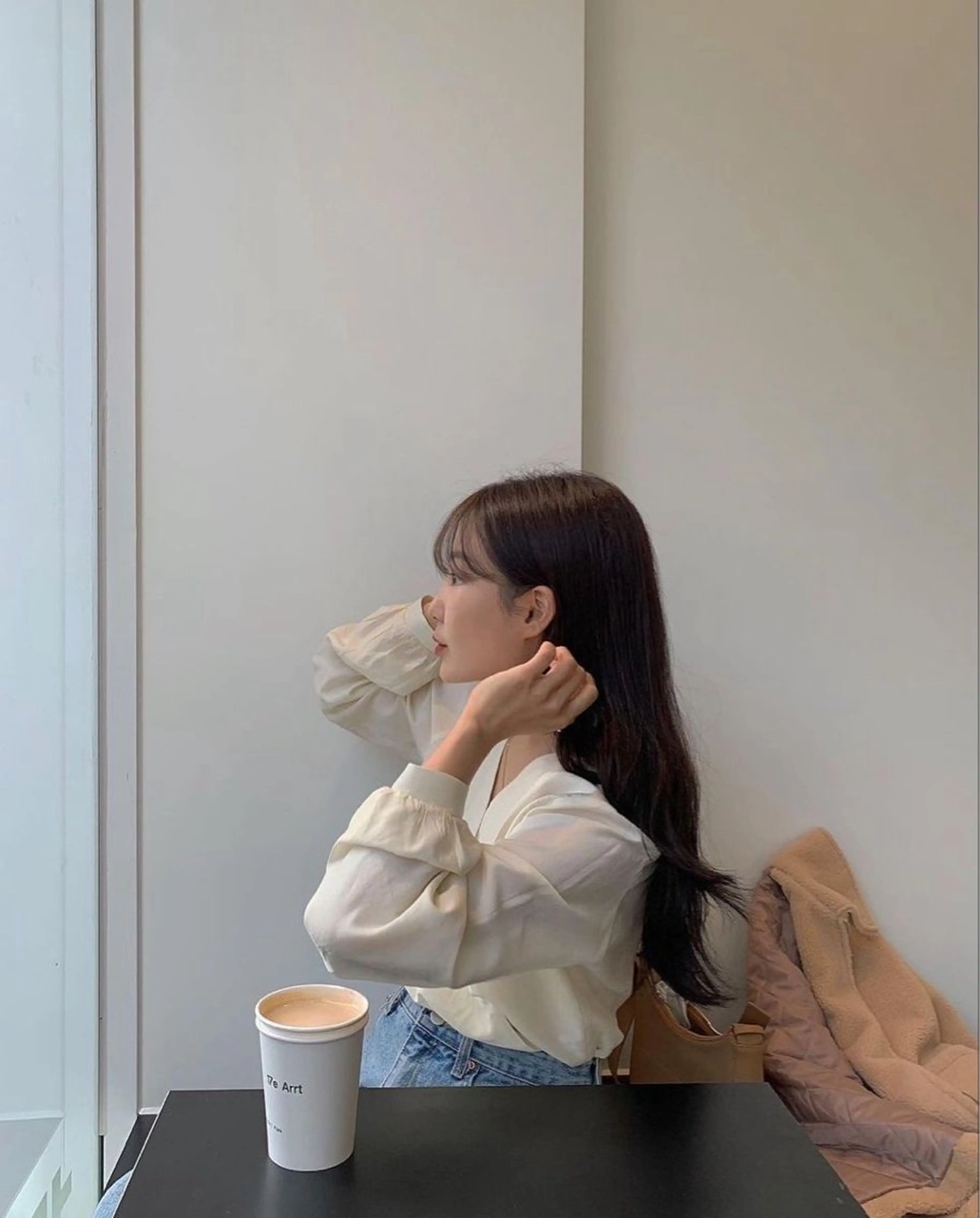 ミディアム カラー ヘアカラー トリートメント ヘッドスパ ヘアセット 韓国トレンドカット カラー🤍しゅうじのヘアスタイル