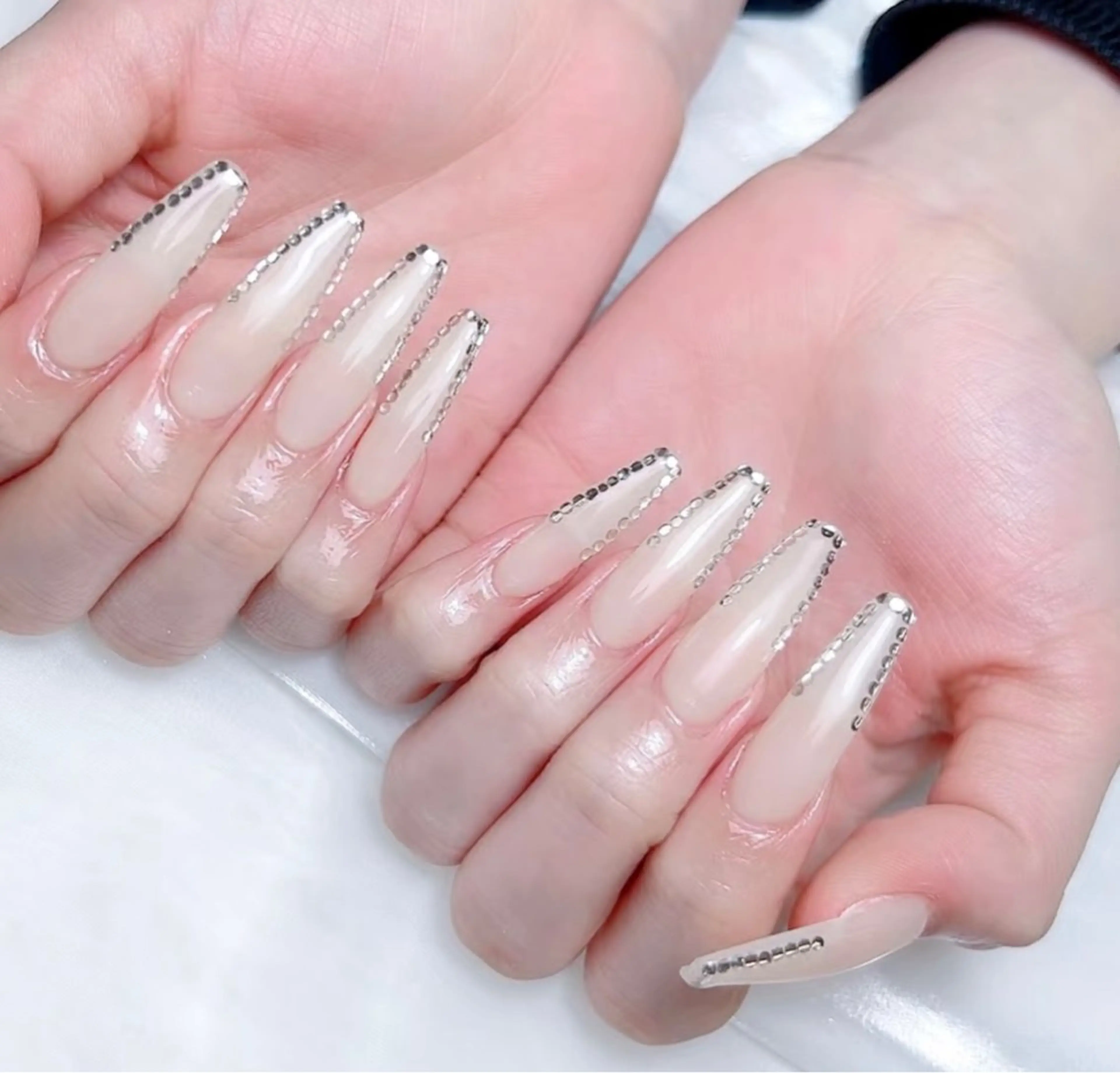 ネイル 長さ出し ジェルネイル スカルプネイル ネイルチップ ハンドネイル ╹◡╹Mimoミモ Eye&Nailのマツエク・マツパデザイン