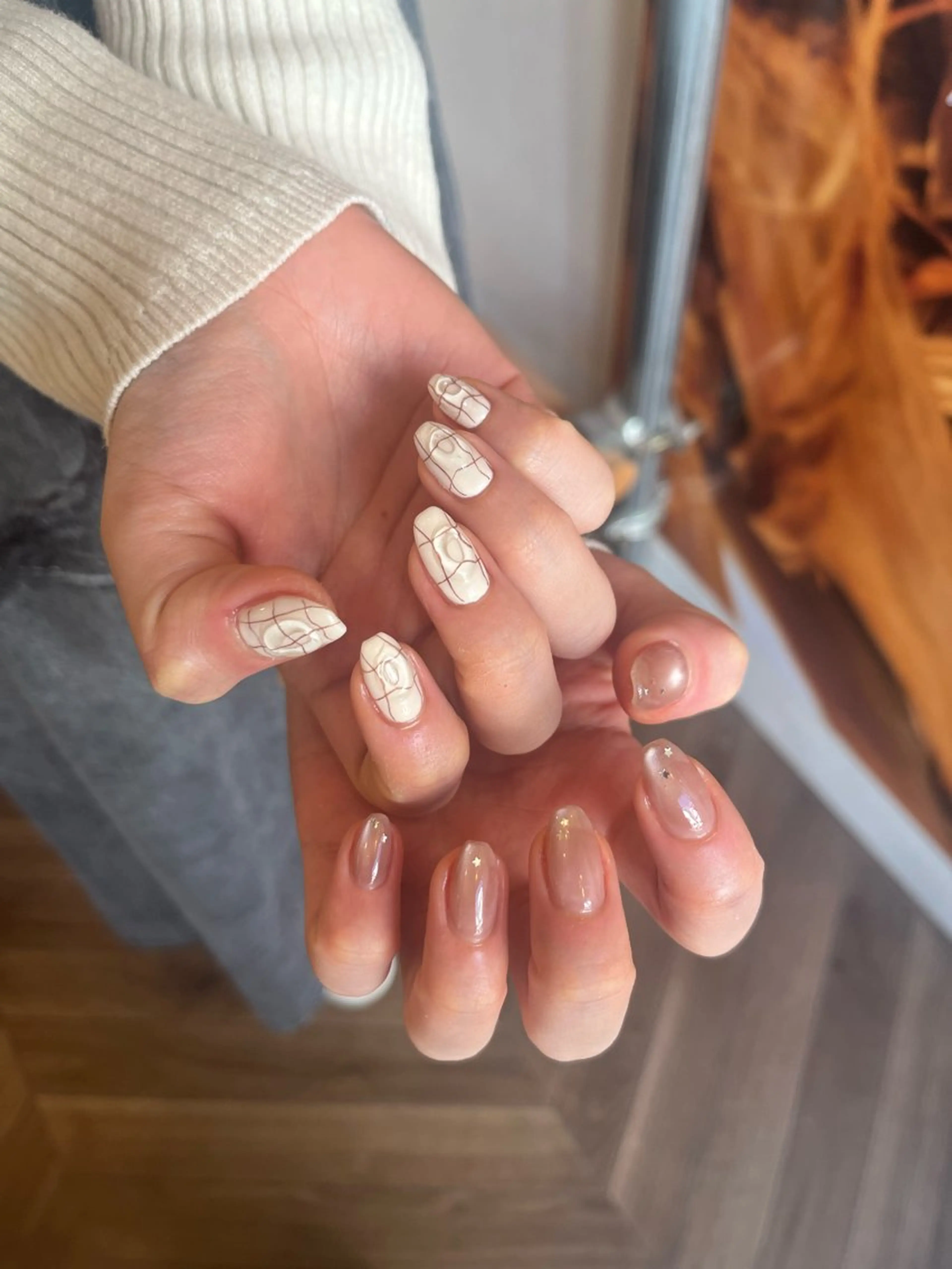 アートコース(オフあり⭕️)(持ち込みデザイン/フレンチ対応)の写真